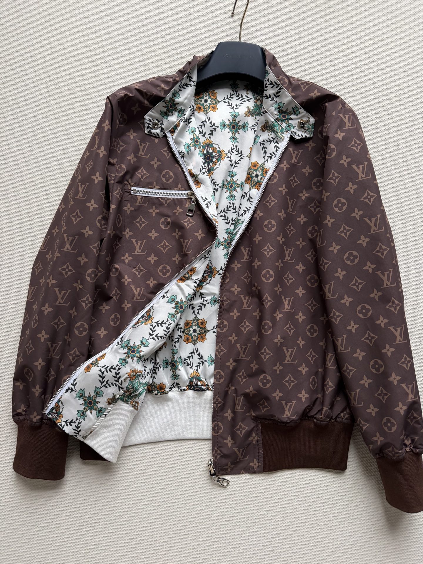 LouisVuitto*🆕🤎26SS新款系列老花双面夹克，经典Monogram图案，轻盈透气超舒适！小立