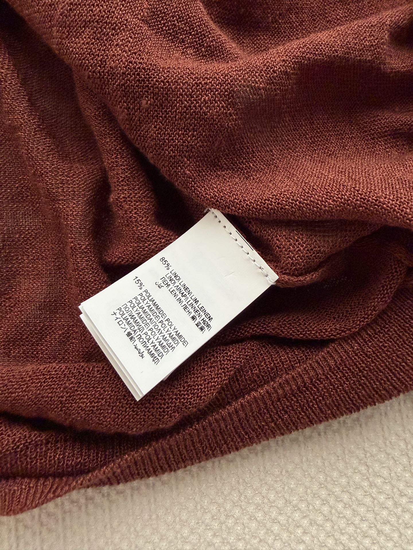 brunello cucinelli，BC🆕果壳棕配色，26支全羊毛，柔软亲肤，穿超舒服！圆领+浅色拼接