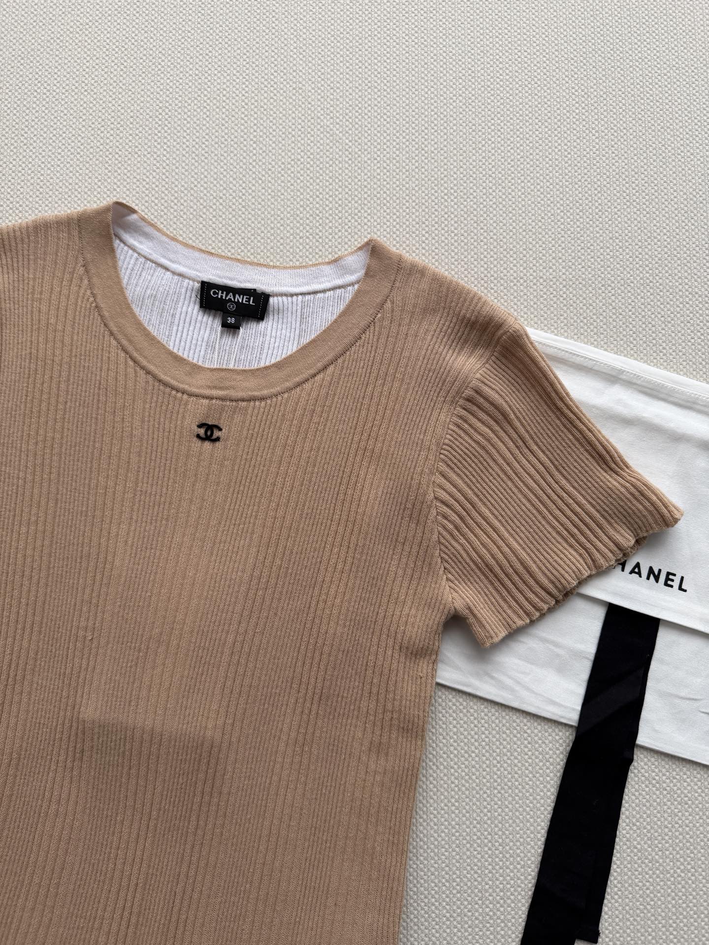 Chane*🆕26M 🏖️沙滩系列Coco Beach系列短袖，⚠️Yb定制纱线 16针超薄双层 定制五
