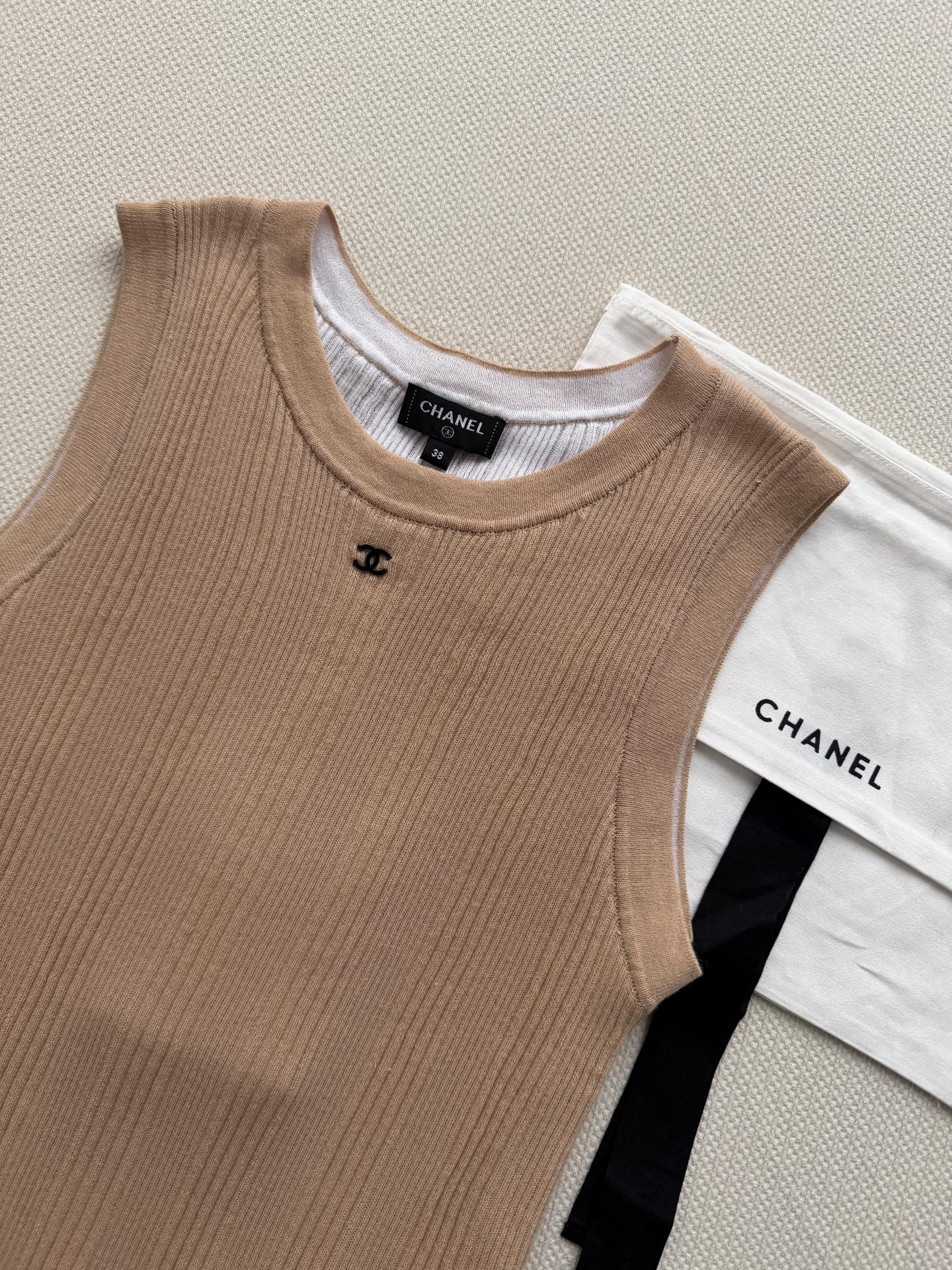 Chane*🆕26M 🏖️沙滩系列Coco Beach系列背心，⚠️Yb定制纱线 16针超薄双层 定制五
