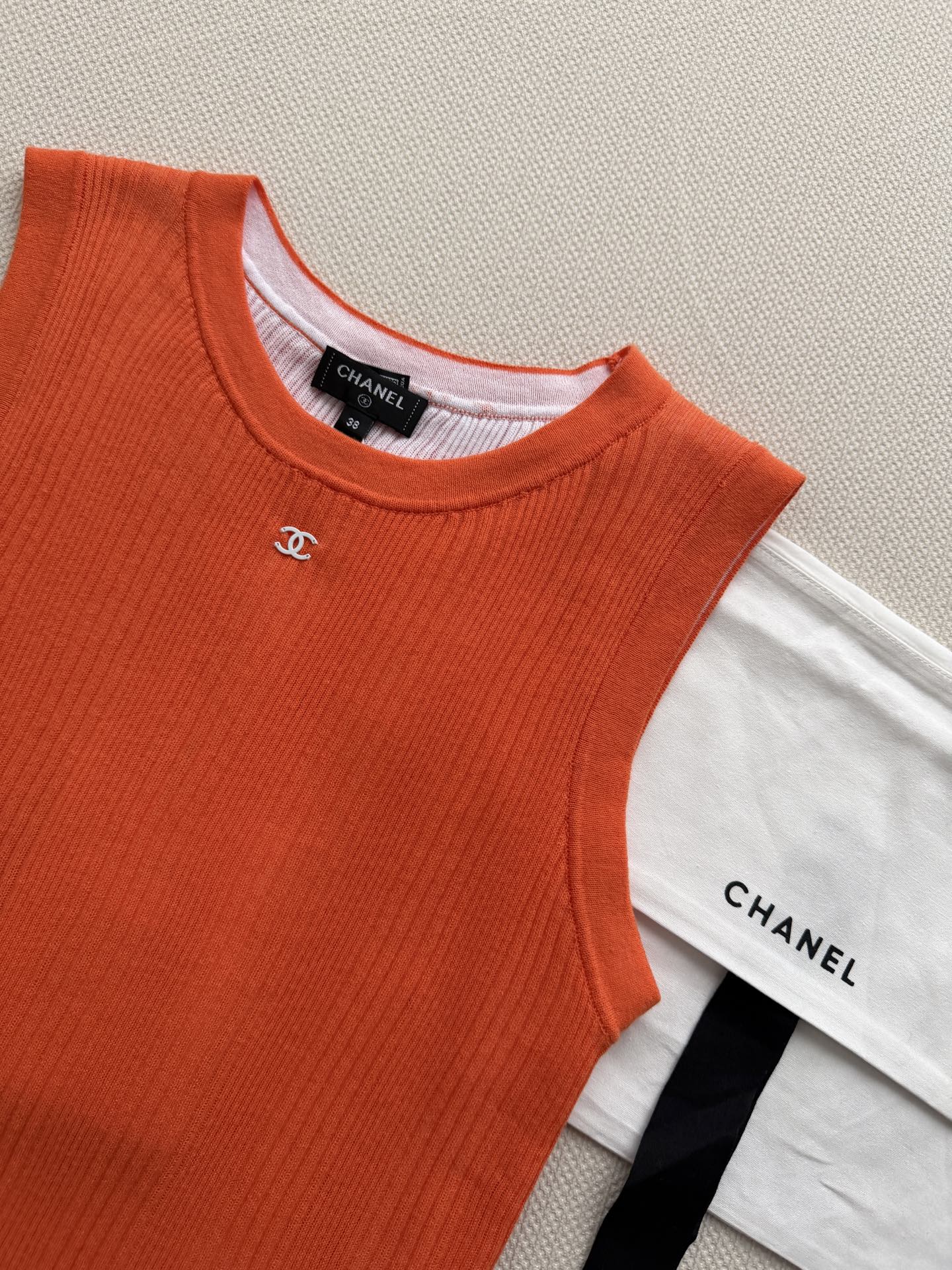 Chane*🆕26M 🏖️沙滩系列Coco Beach系列背心，⚠️Yb定制纱线 16针超薄双层 定制五