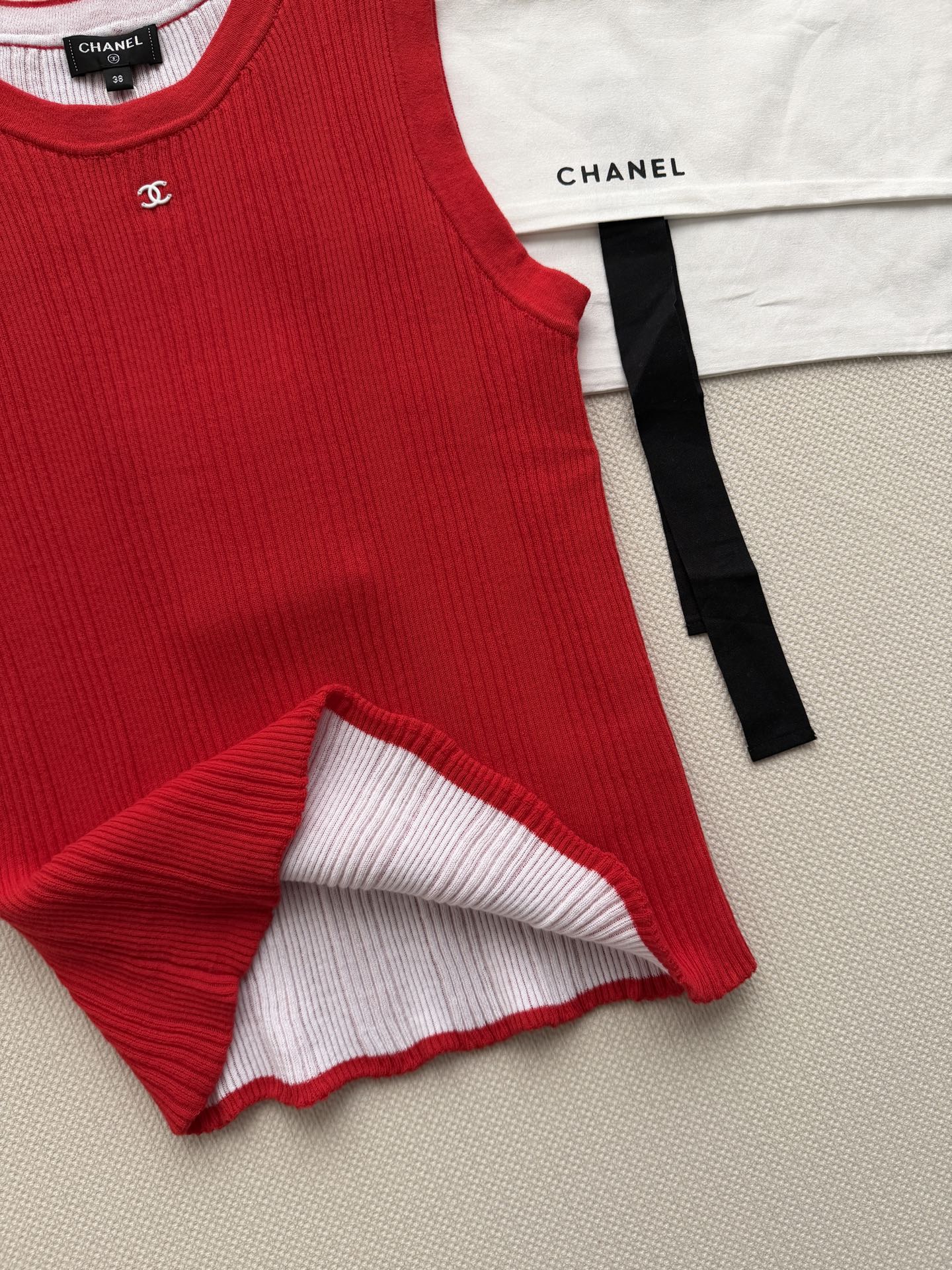 Chane*🆕26M 🏖️沙滩系列Coco Beach系列背心，⚠️Yb定制纱线 16针超薄双层 定制五