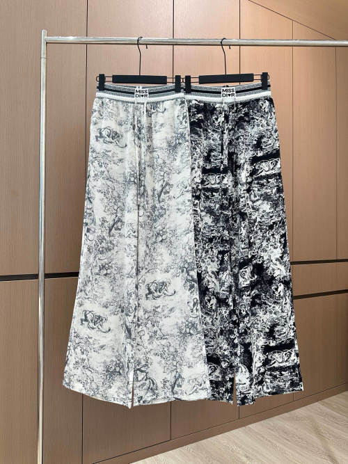 Dior 2025 Print Casual Pants - Elegant, Versatile, and Comfortable 1 Dior 2025 Print Casual Pants - Elegant, Versatile, and Comfortable