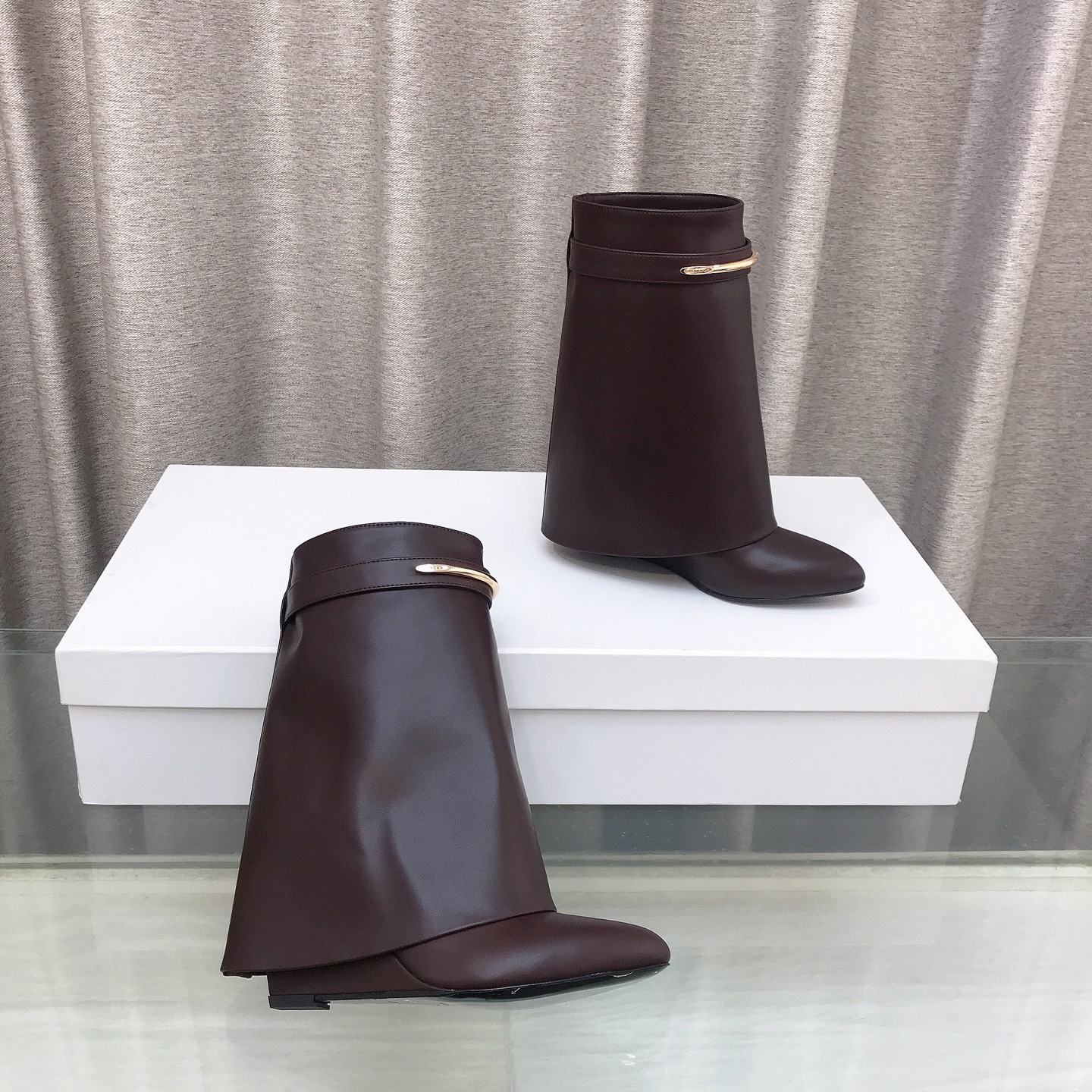 Givenchy Fold-over Stiletto Ankle Boots