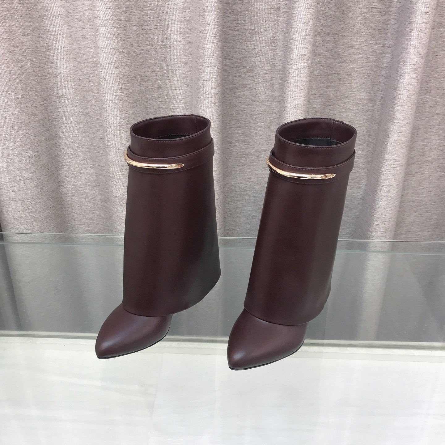 Givenchy Fold-over Stiletto Ankle Boots