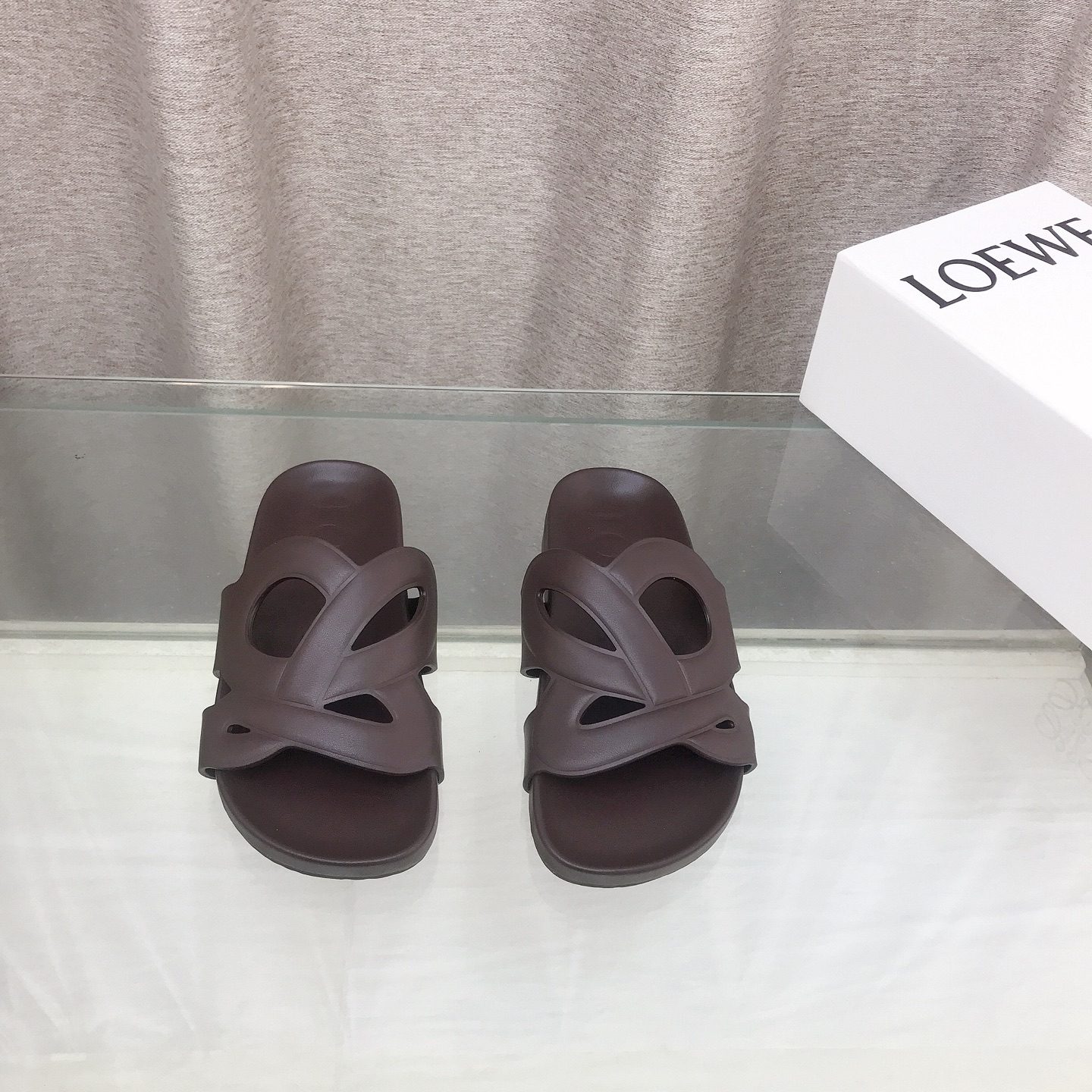 Loewe Anagram Logo EVA Casual Flat Slides