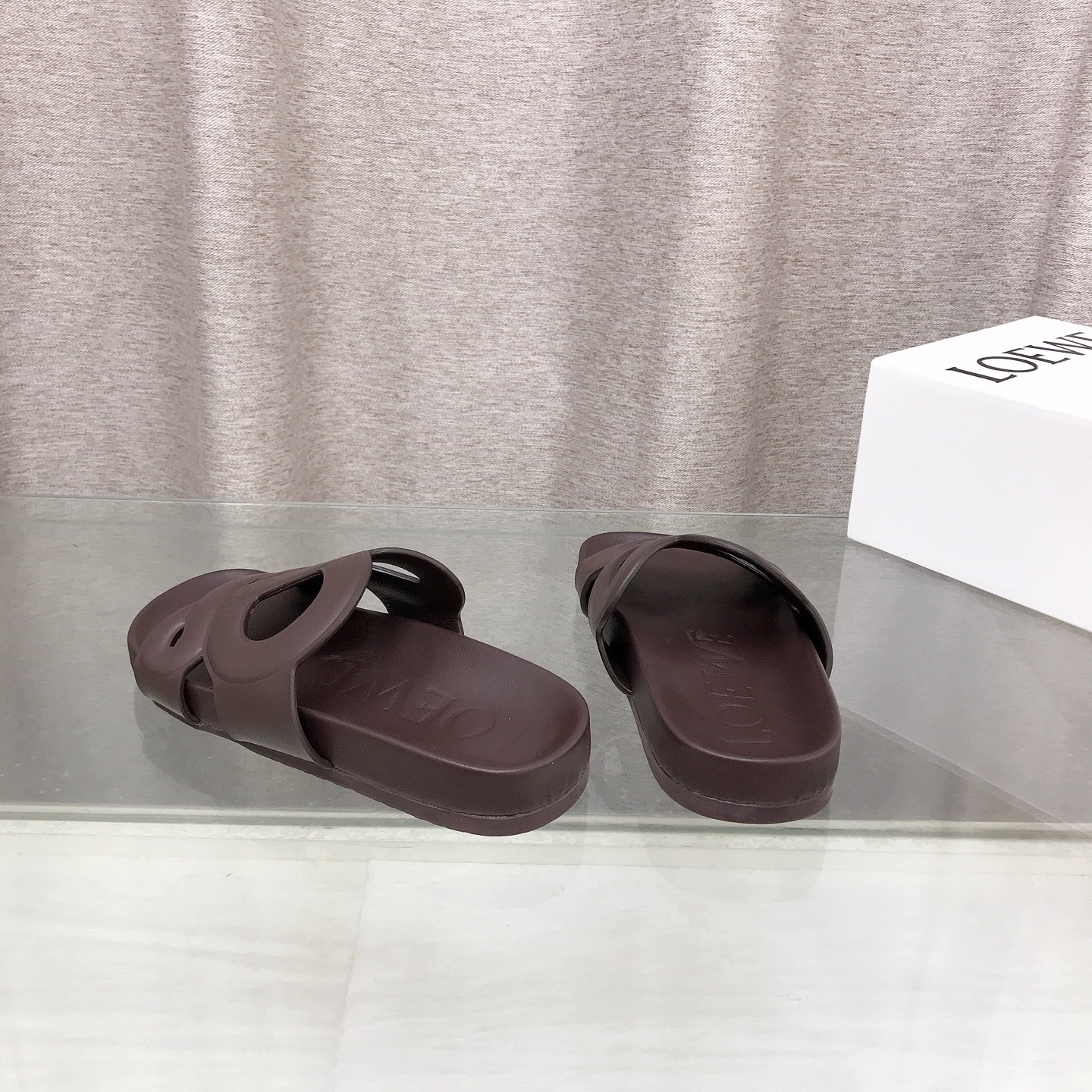 Loewe Anagram Logo EVA Casual Flat Slides