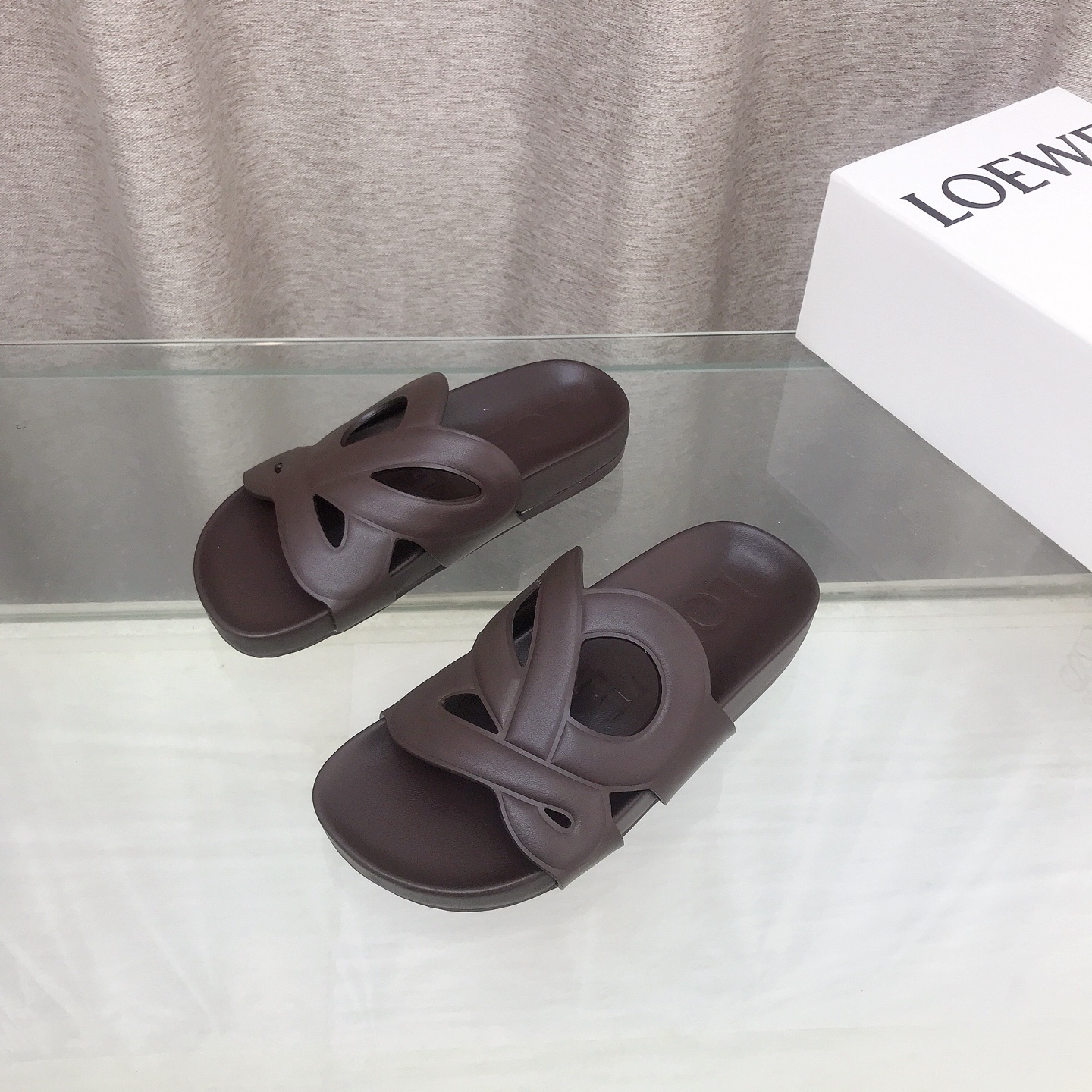 Loewe Anagram Logo EVA Casual Flat Slides