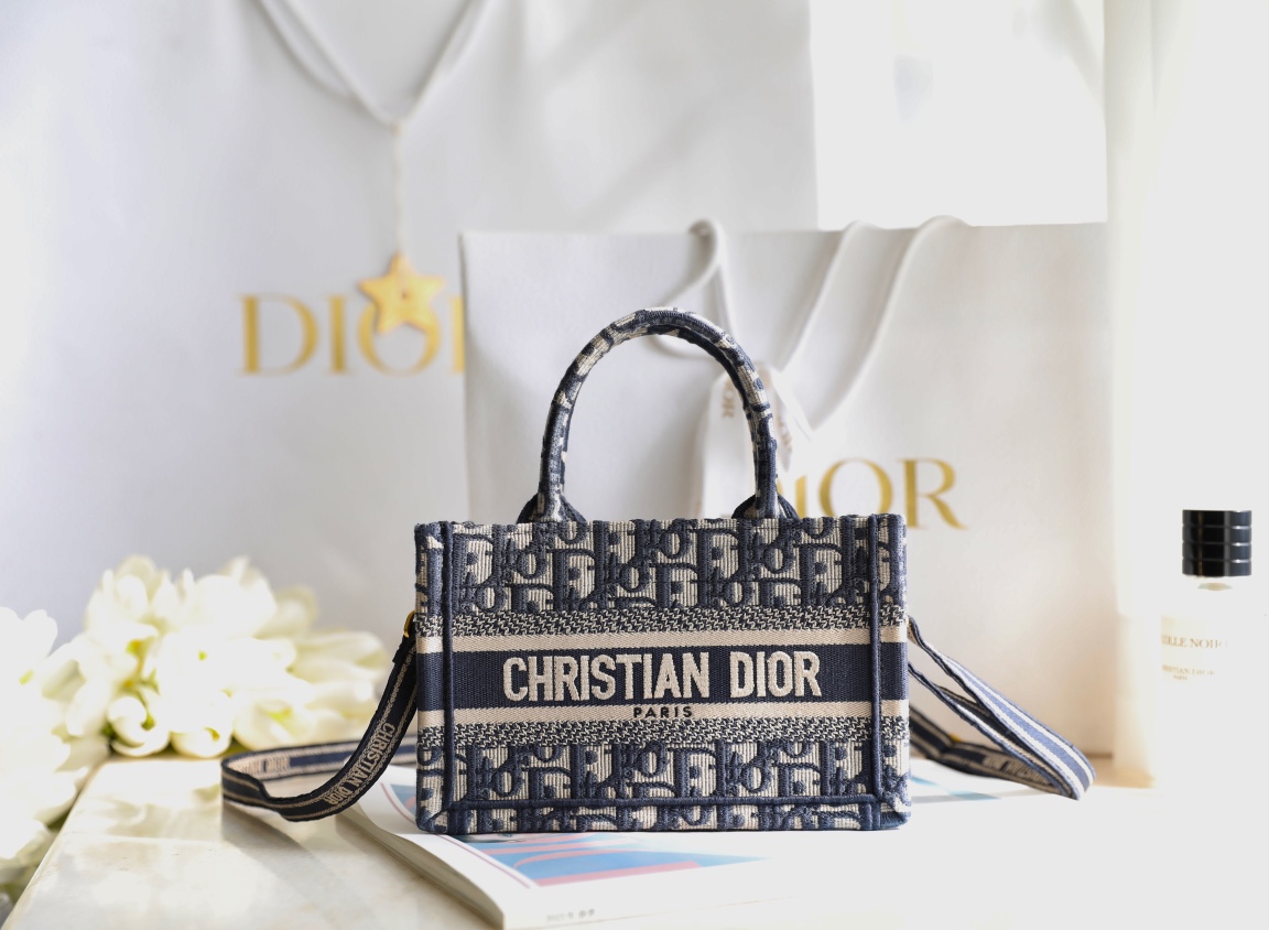 Can you buy knockoff
 Dior 7 Star
 Handbags Tote Bags Beige Blue Embroidery Spring Collection Oblique Mini