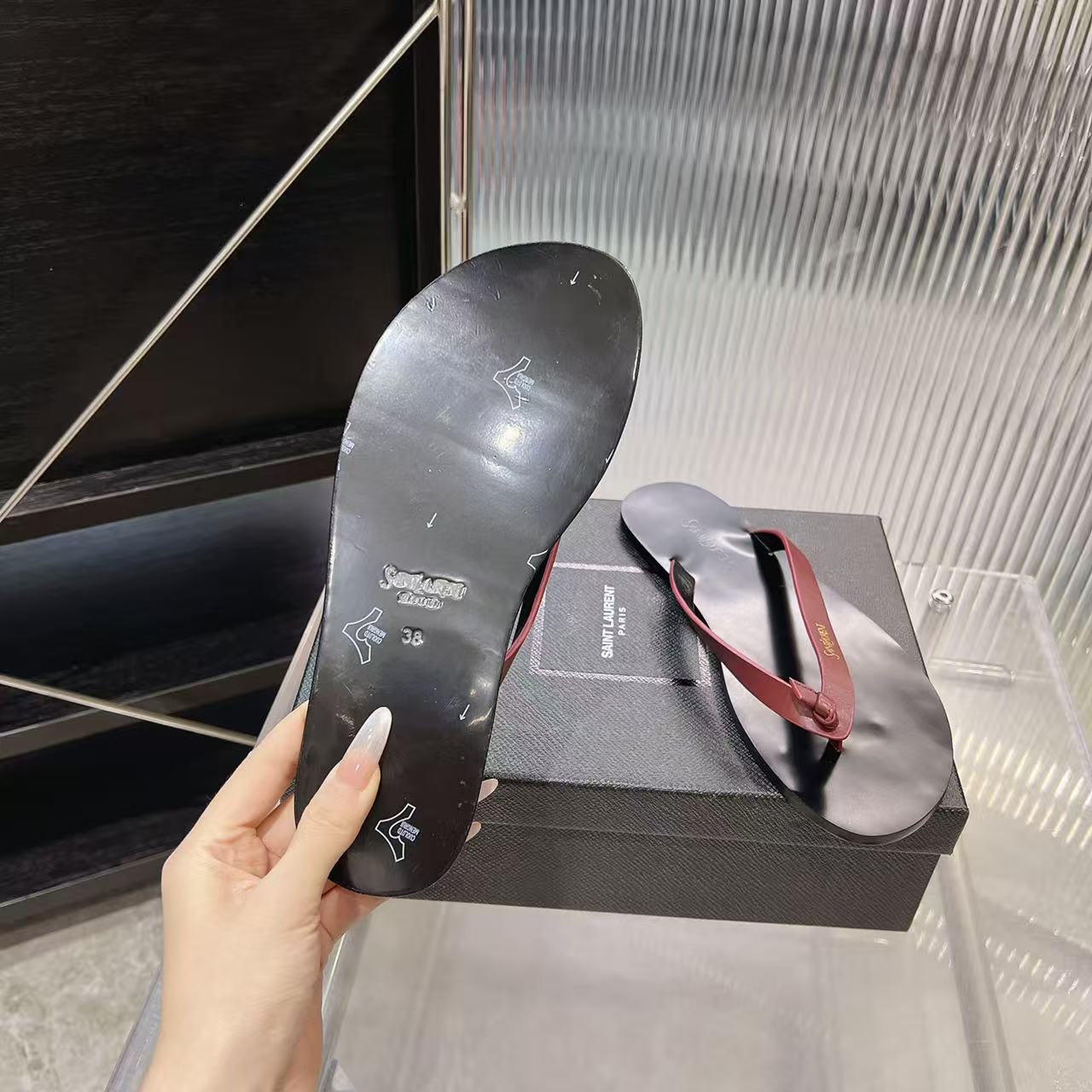 圣罗兰 Saint Laurent 经典高奢皮鞋男鞋女鞋鞋履高跟鞋 #4CCBCDF4 8
