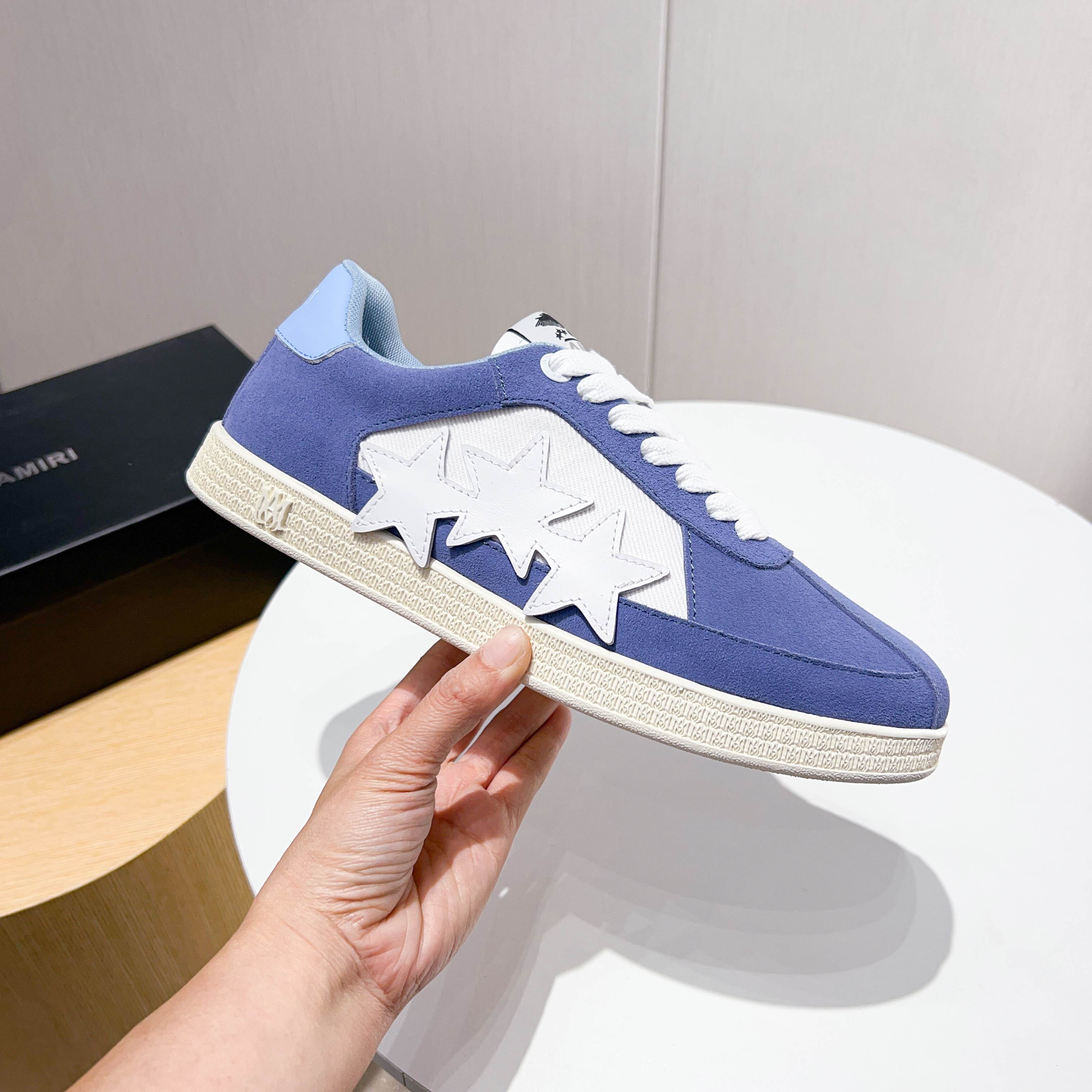 Amiri Bone Runner Low-Top Sneakers, Suede Leather, Comfortable Walking Shoes 1 Amiri Bone Runner Low-Top Sneakers, Suede Leather, Comfortable Walking Shoes