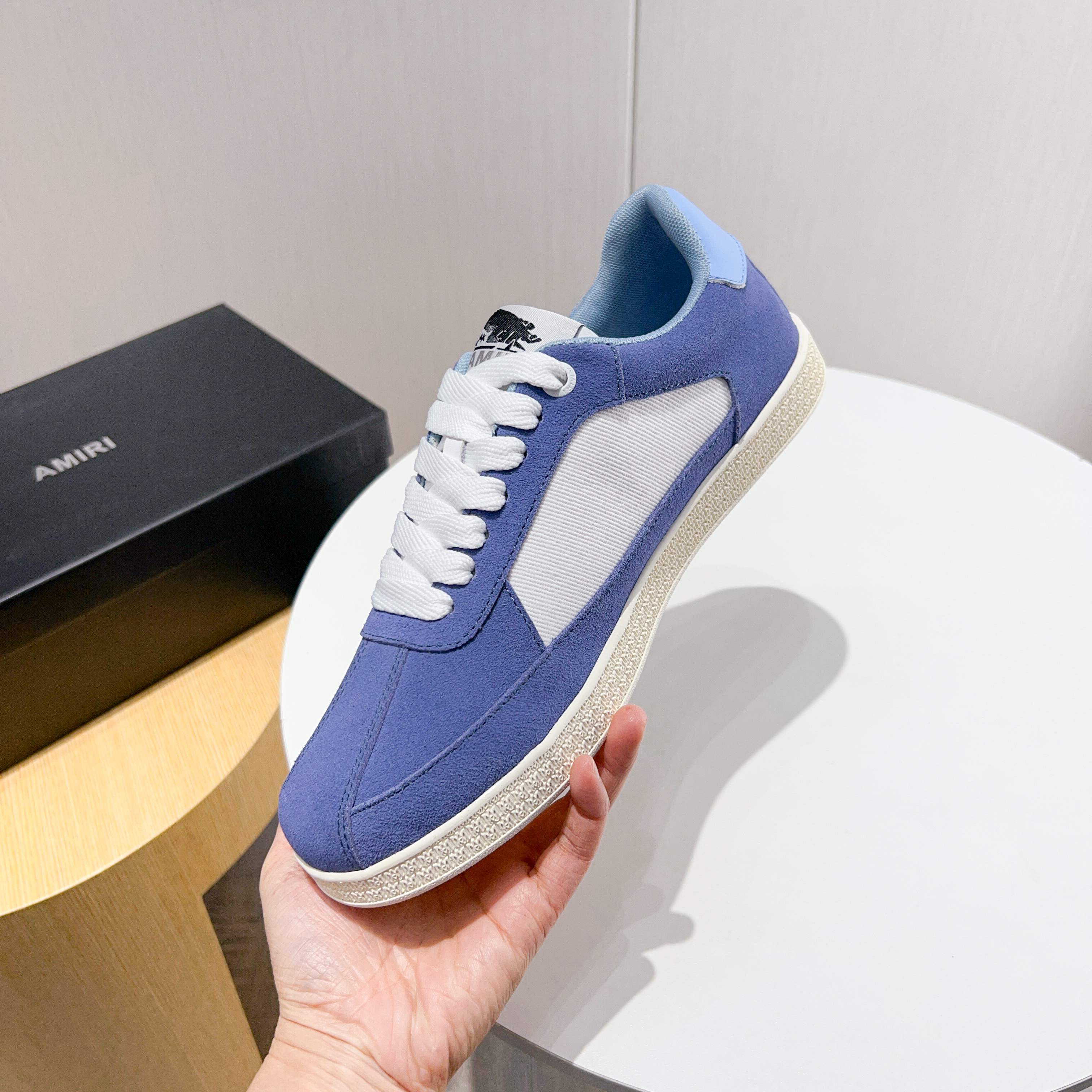 Amiri Bone Runner Low-Top Sneakers, Suede Leather, Comfortable Walking Shoes 3 a1742394189325 8763