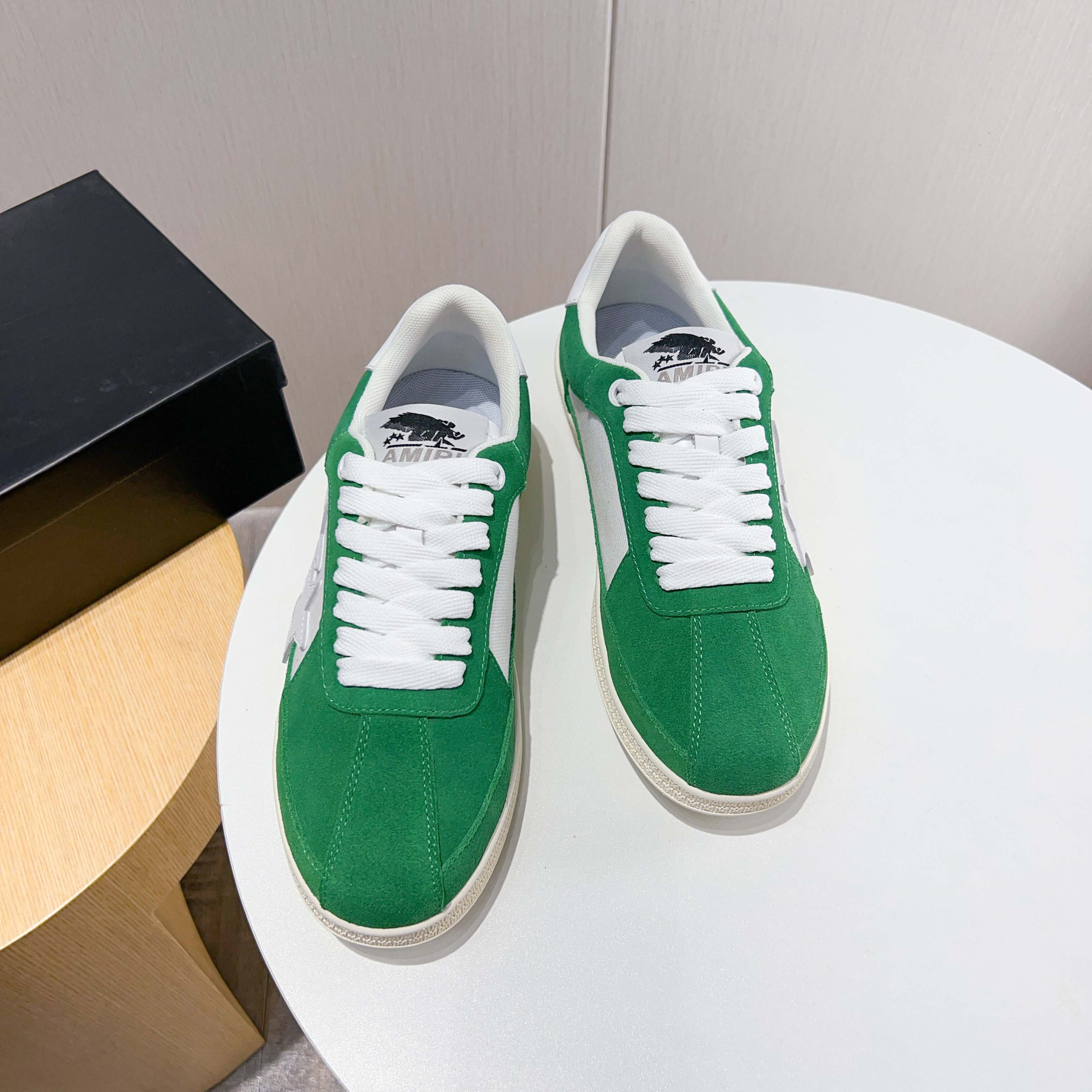 Amiri Low-Top Casual Sneakers with Suede and Star Accents, Size 39-45 7 a1742394363442 2754