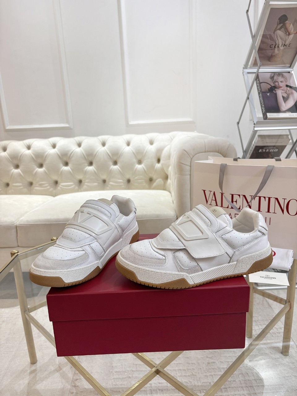 Valentino Leisure Shoes: Top Edition, Original 1:1 Development, Premium Materials, Various Sizes. - 图片 7