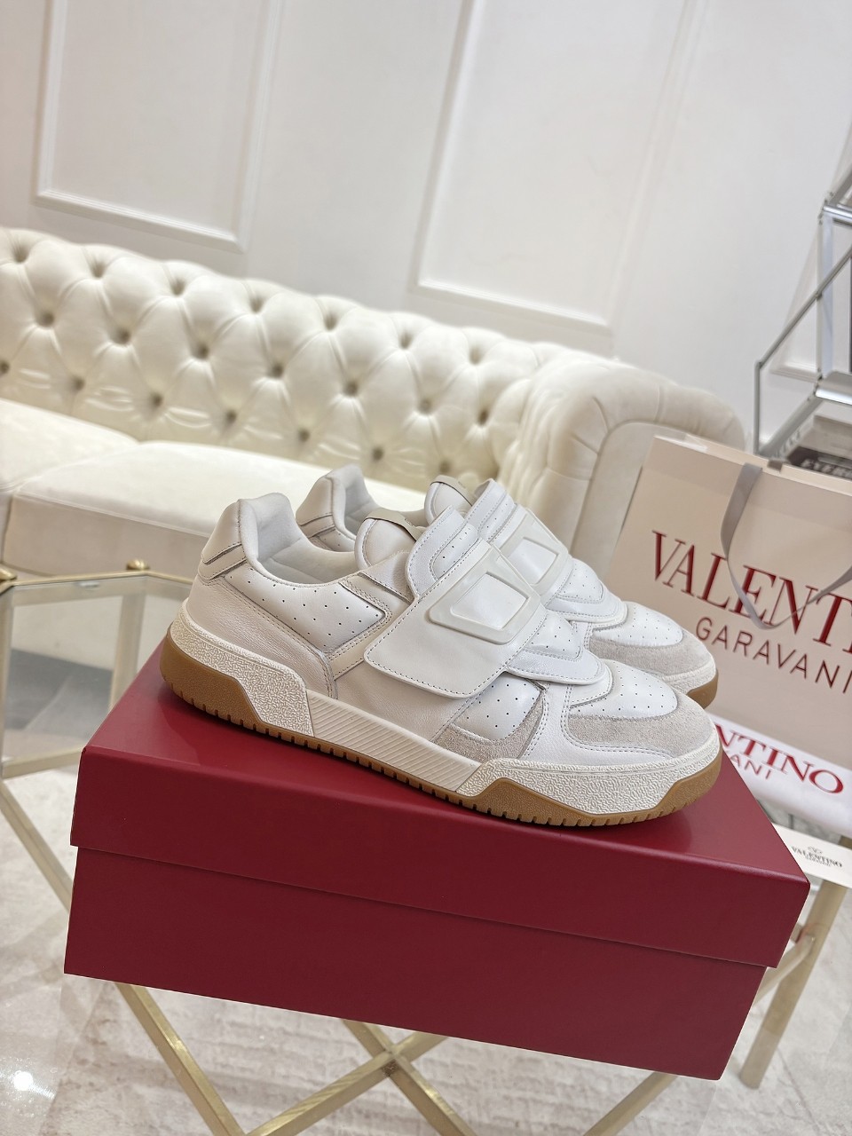Valentino Leisure Shoes: Top Edition, Original 1:1 Development, Premium Materials, Various Sizes. - 图片 2