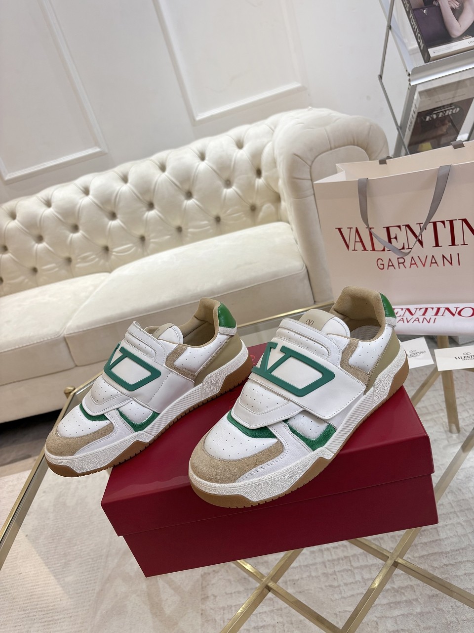 Valentino Leisure Shoes: Top Edition, Original 1:1 Development with Premium Materials. - 图片 4