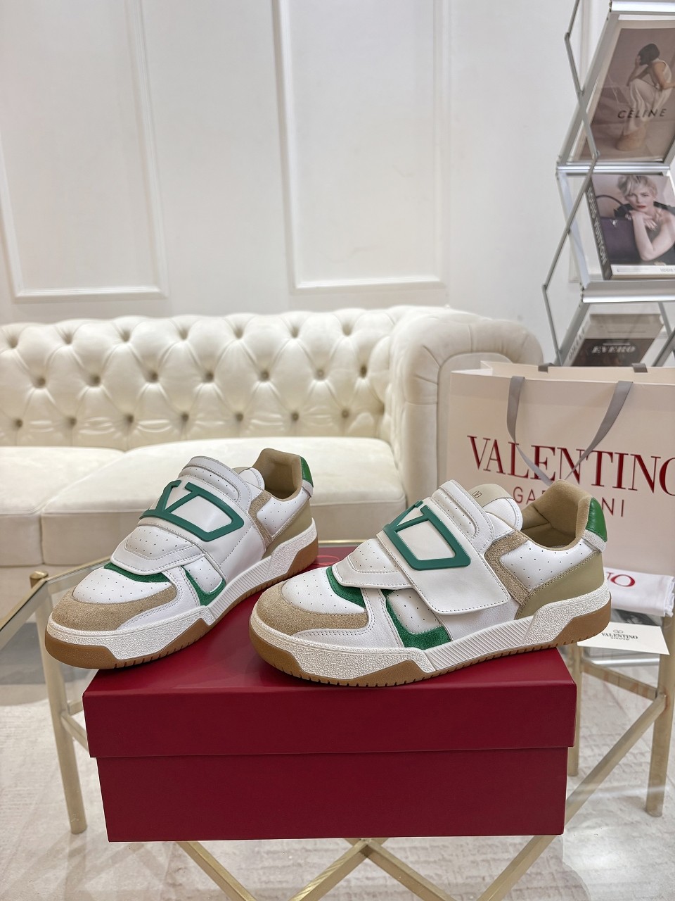 Valentino Leisure Shoes: Top Edition, Original 1:1 Development with Premium Materials. - 图片 5