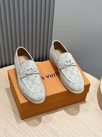 Louis Vuitton Knockoff
 Shoes Loafers Most Desired
 Men Chamois Cowhide Rubber Casual