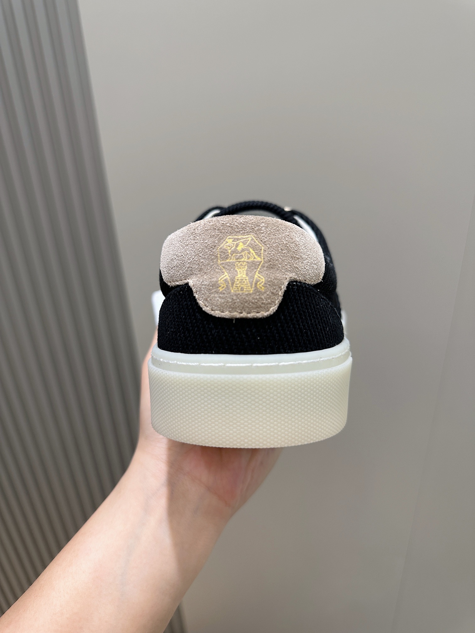 Brunello Cucinelli Nuevos Zapatos Deportivos para Hombre Este zapato deportivo plano está hecho de c