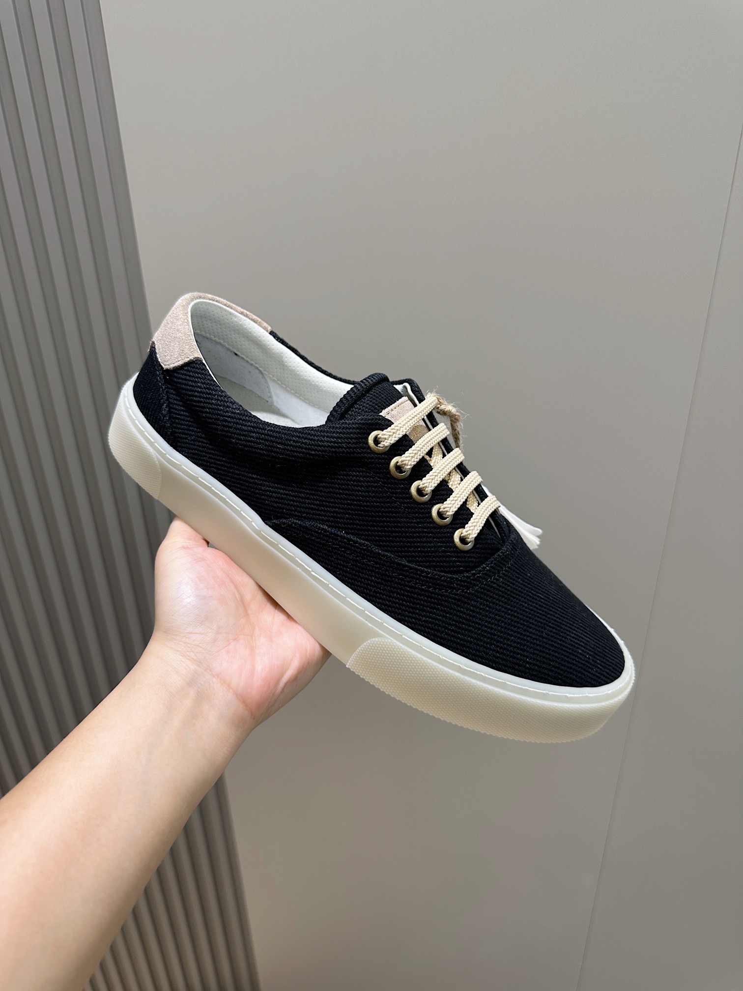 Brunello Cucinelli Nuevos Zapatos Deportivos para Hombre Este zapato deportivo plano está hecho de c