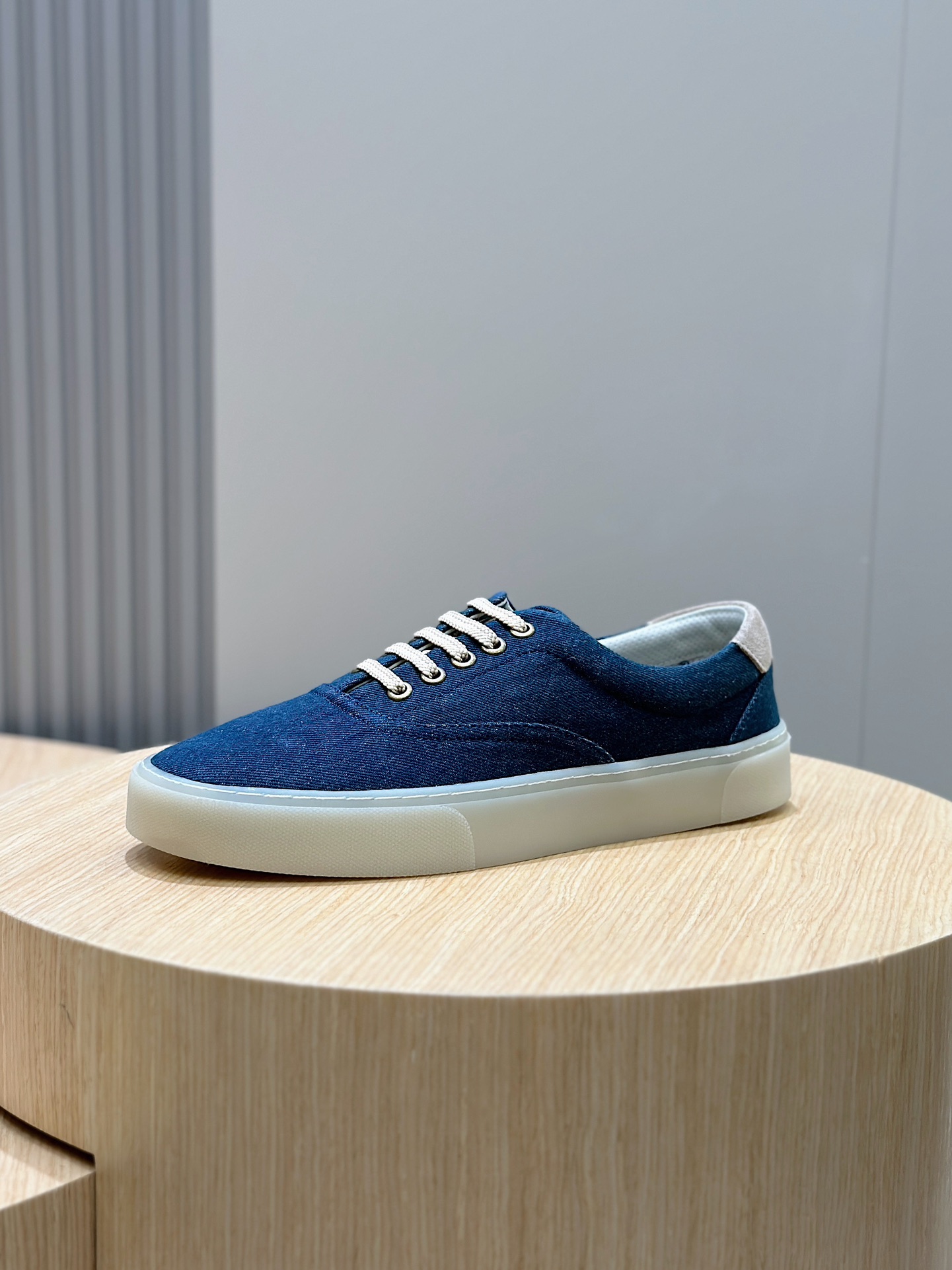 Brunello Cucinelli Nuevos Zapatos Deportivos para Hombre Este zapato deportivo plano está hecho de c