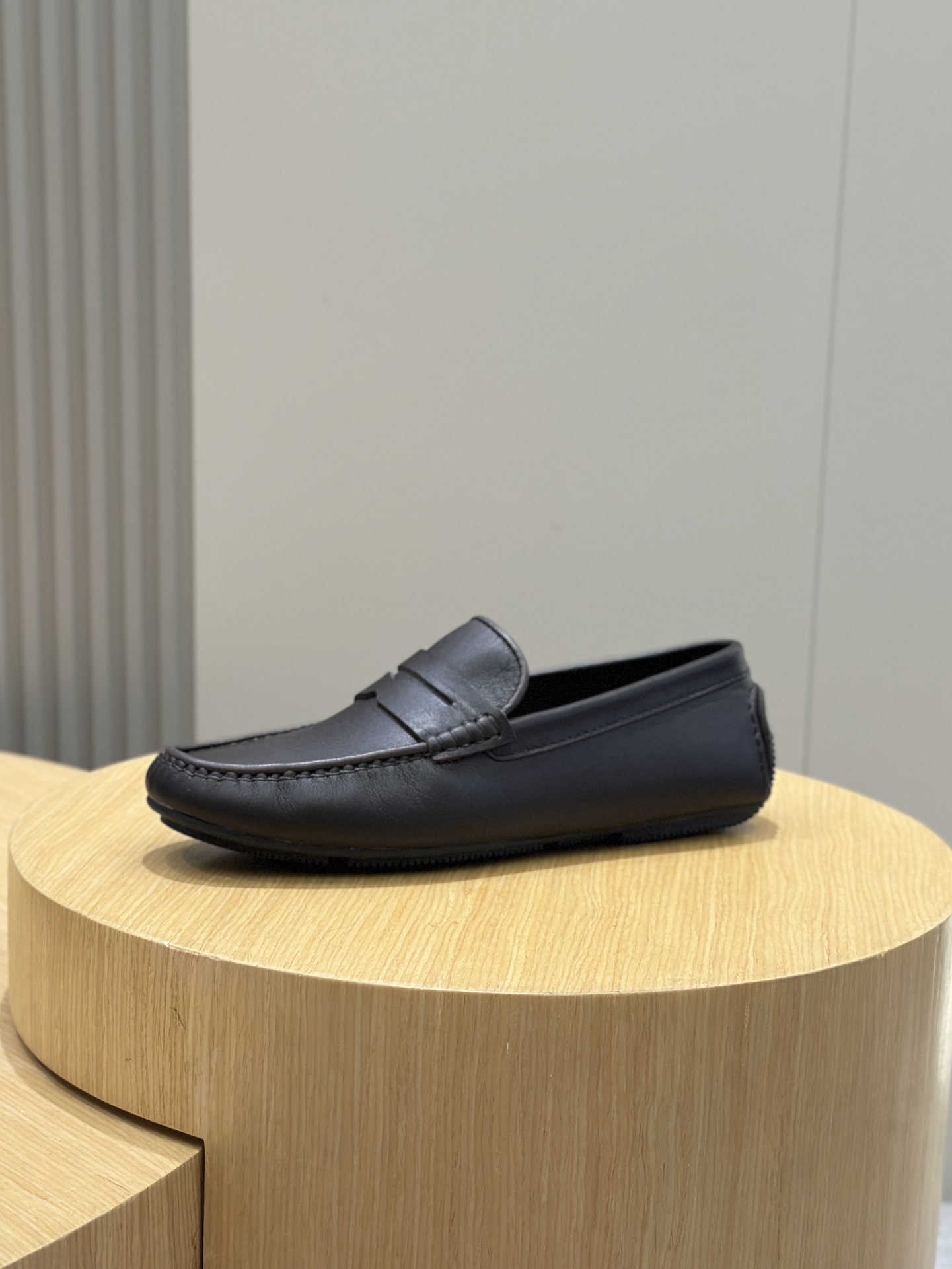 Bottega Veneta Men's Leather Loafers,Classic Driving Shoes,Brown 3 i1743951596 3396 6