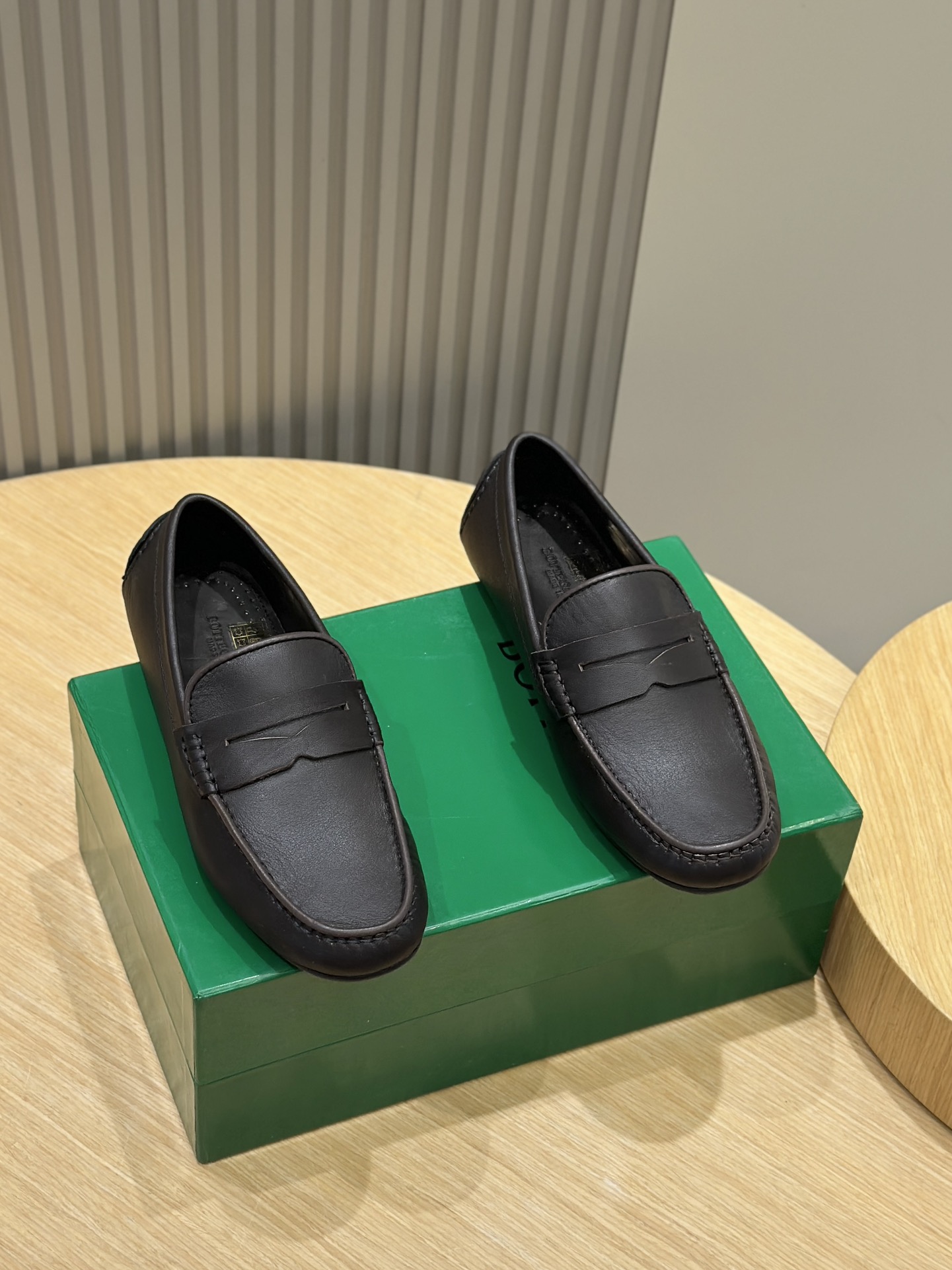 Bottega Veneta Men's Leather Loafers,Classic Driving Shoes,Brown 2 i1743951596 4797 0