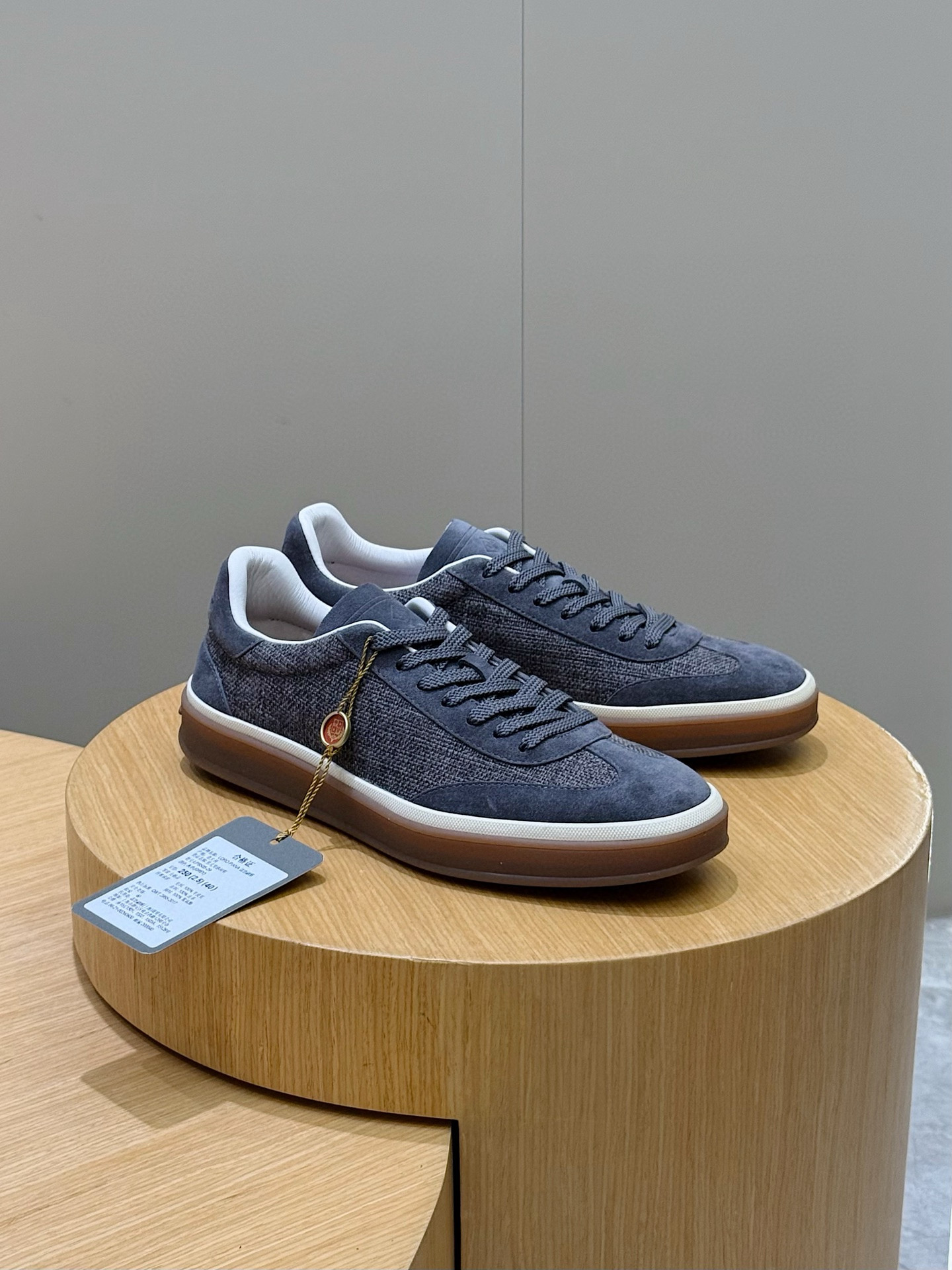 Loro Piana LP Tennis Walk Sneakers in Imported Leather | Water-Resistant 4 i1745491045172 8790 0 2
