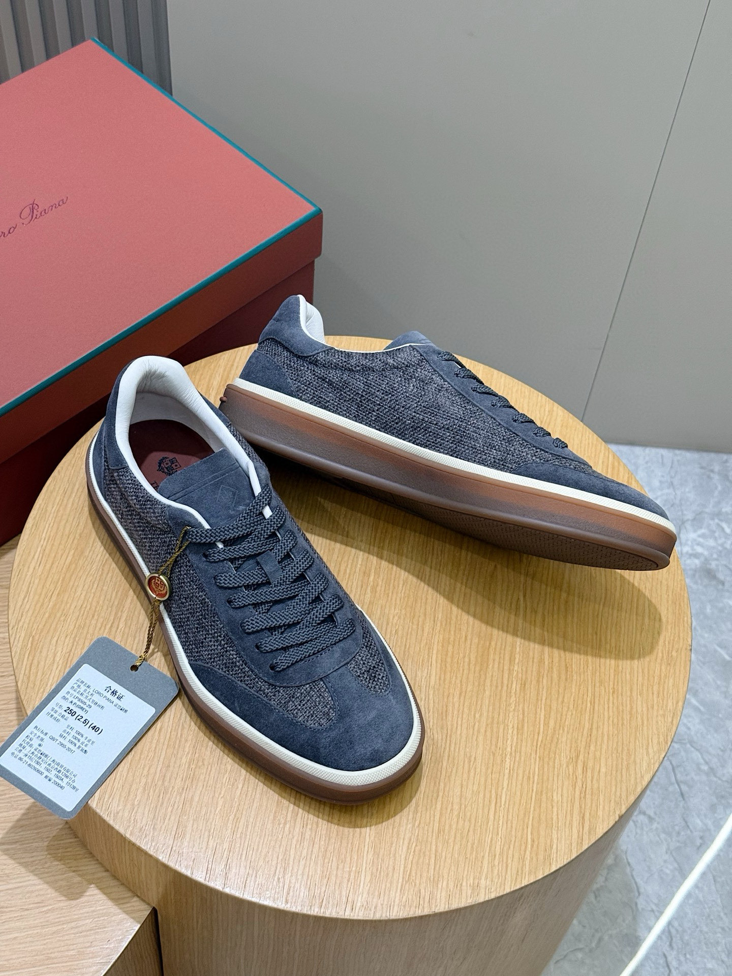 Loro Piana LP Tennis Walk Sneakers in Imported Leather | Water-Resistant 8 i1745491045280 8496 0 6