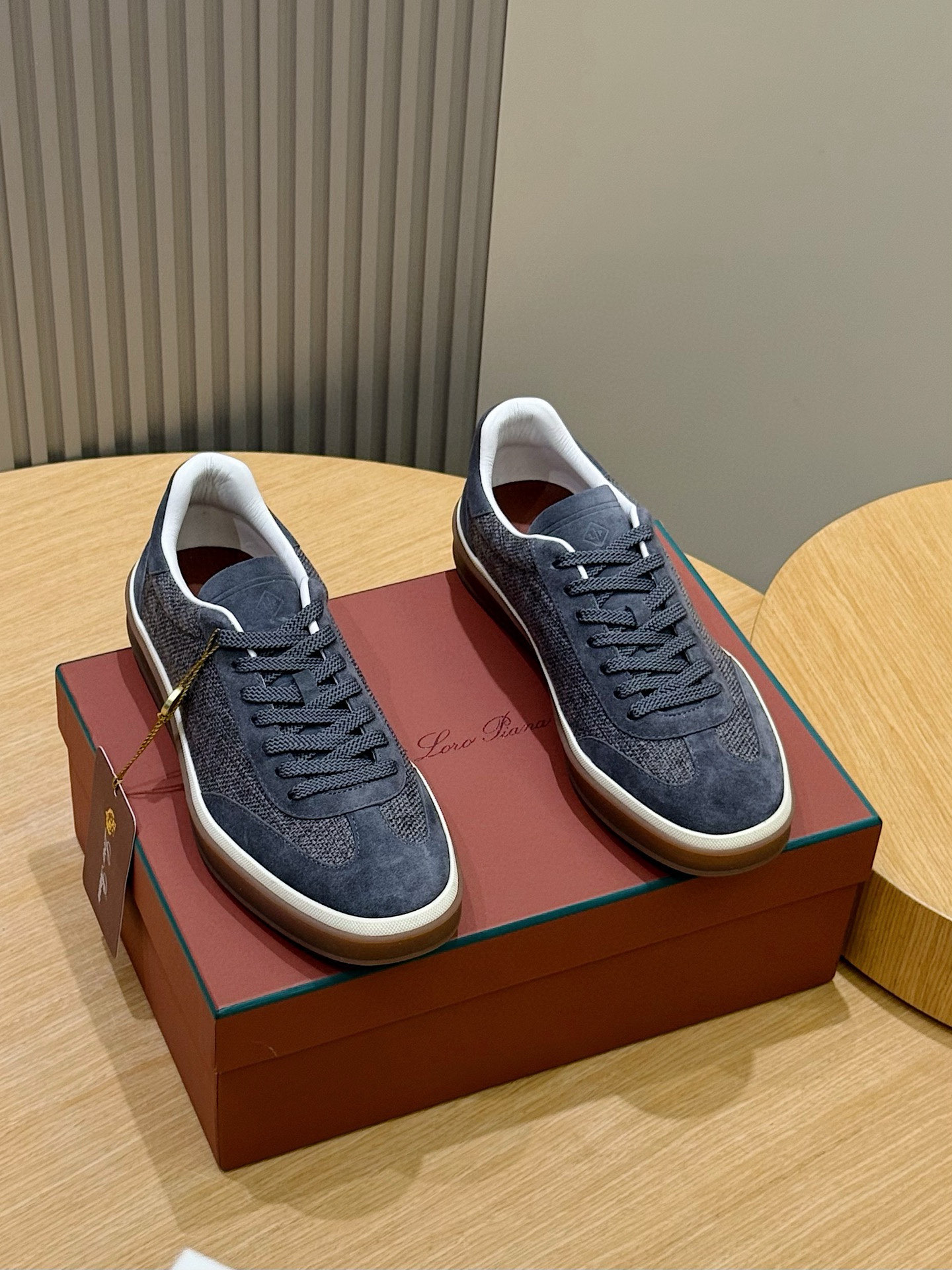 Loro Piana LP Tennis Walk Sneakers in Imported Leather | Water-Resistant 2 i1745491045287 534 0 0