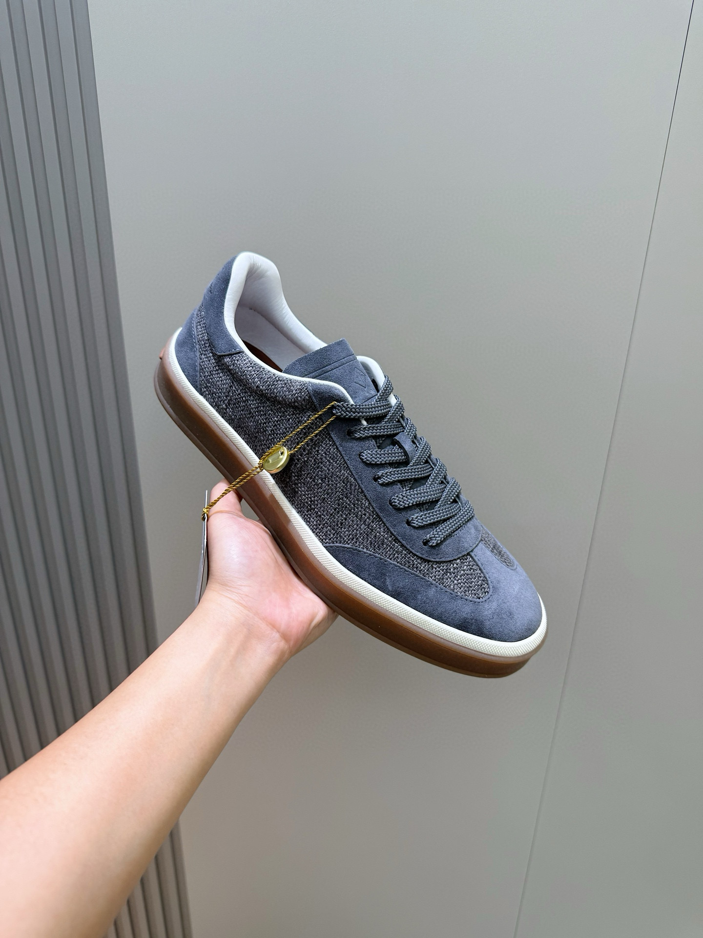 Loro Piana LP Tennis Walk Sneakers in Imported Leather | Water-Resistant 6 i1745491047559 5749 0 4