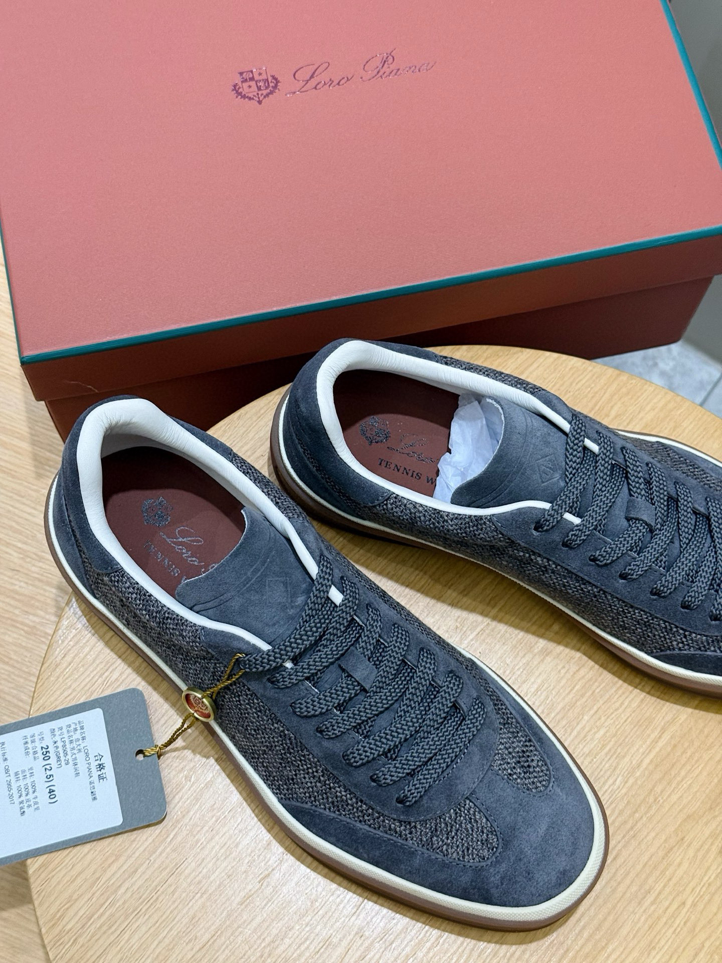 Loro Piana LP Tennis Walk Sneakers in Imported Leather | Water-Resistant 9 i1745491047832 9233 0 7