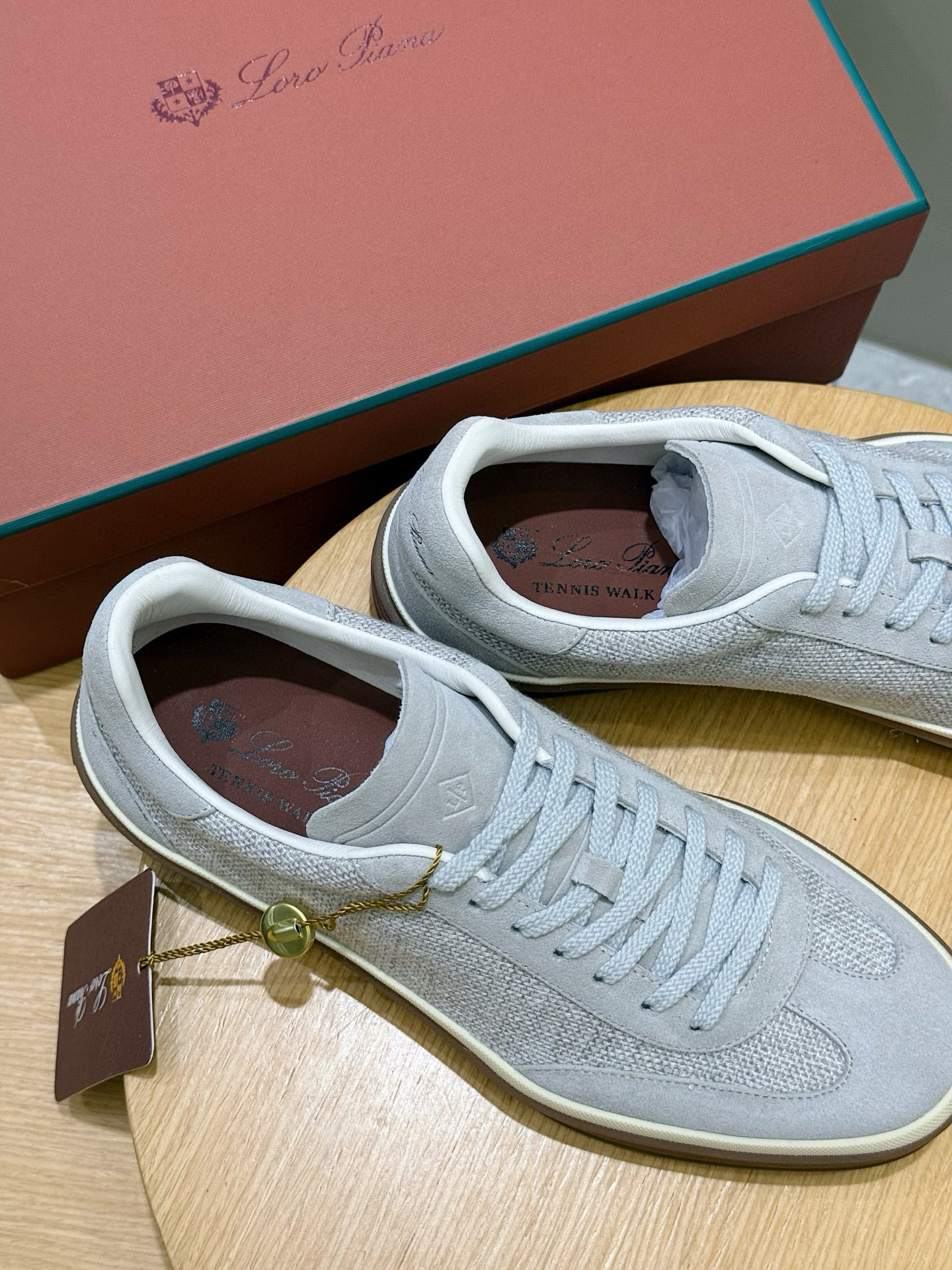 Loro Piana LP Tennis Walk Sneakers - Premium Leather, Waterproof, Size 39-44 9 i1745491443741 8646 0 7