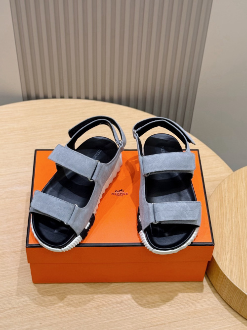 Hermes Electric Men's Sandals Original Design, Comfortable Lightweight Sole 1 Hermes Electric Men's Sandals Original Design, Comfortable Lightweight Sole