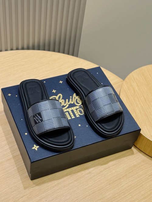 Louis Vuitton Waterfront Monogram Canvas Sandal Comfortable Rubber Sole 1 Louis Vuitton Waterfront Monogram Canvas Sandal Comfortable Rubber Sole