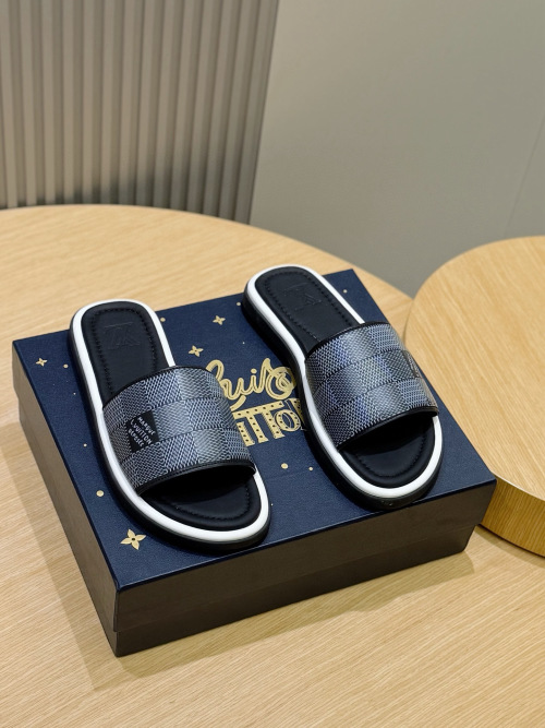 Louis Vuitton Waterfront Monogram Canvas Sandal,Waterproof Rubber Outsole 1 Louis Vuitton Waterfront Monogram Canvas Sandal,Waterproof Rubber Outsole