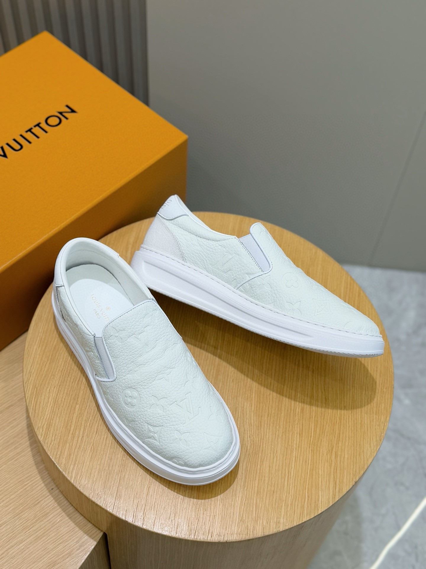 Louis Vuitton Men's BevetyHils Sneaker: Soft Leather, Embossed Logo, and Rubber Sole 8 i1755778541752 4481 0 6
