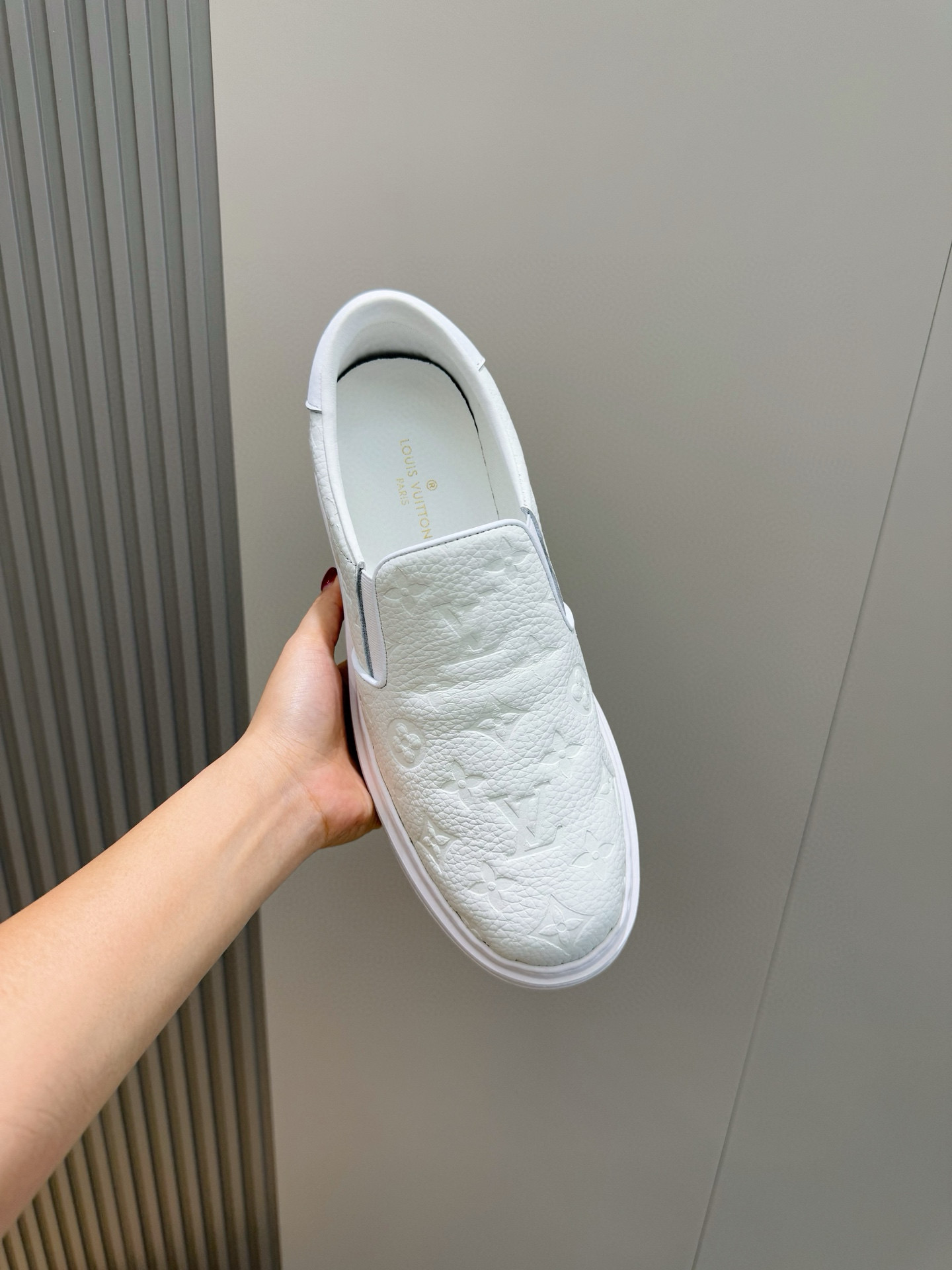 Louis Vuitton Men's BevetyHils Sneaker: Soft Leather, Embossed Logo, and Rubber Sole 5 i1755778542046 4029 0 3