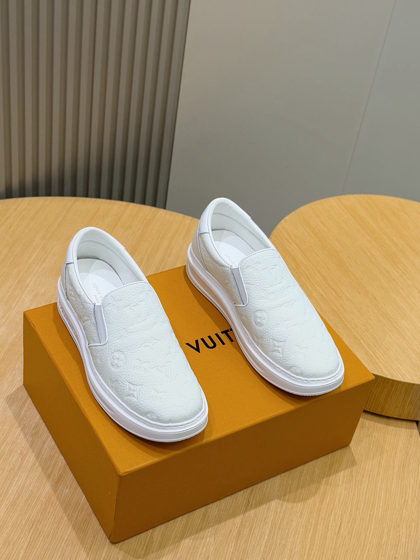 Louis Vuitton Men's BevetyHils Sneaker: Soft Leather, Embossed Logo, and Rubber Sole 2 i1755778542047 7411 0 0