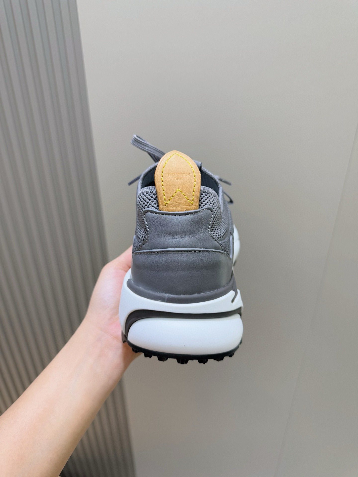 Men's VNR Knit Sneakers with Brand Logo, Rubber Sole - Sizes 39-44 8 i1756049048491 7314 0 6