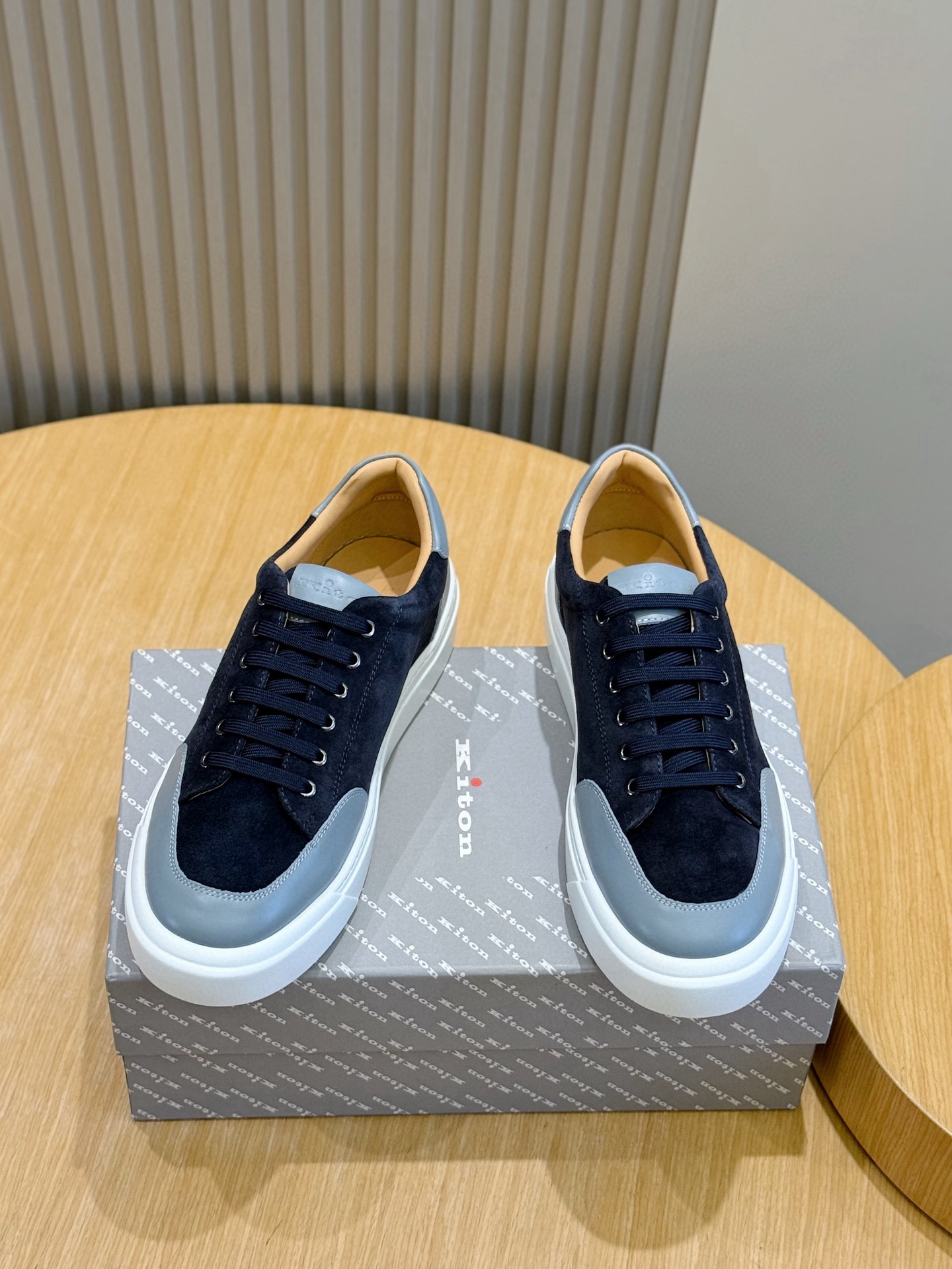 Kiton Men’s Red Label Fashion Sneakers – Breathable, Anti-Slip, Durable