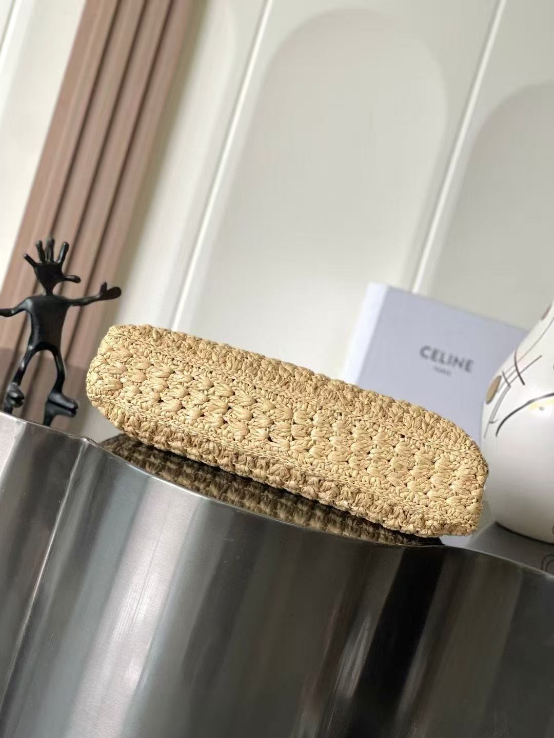 Chloé 三角 草編包～來啦 好時髦吖