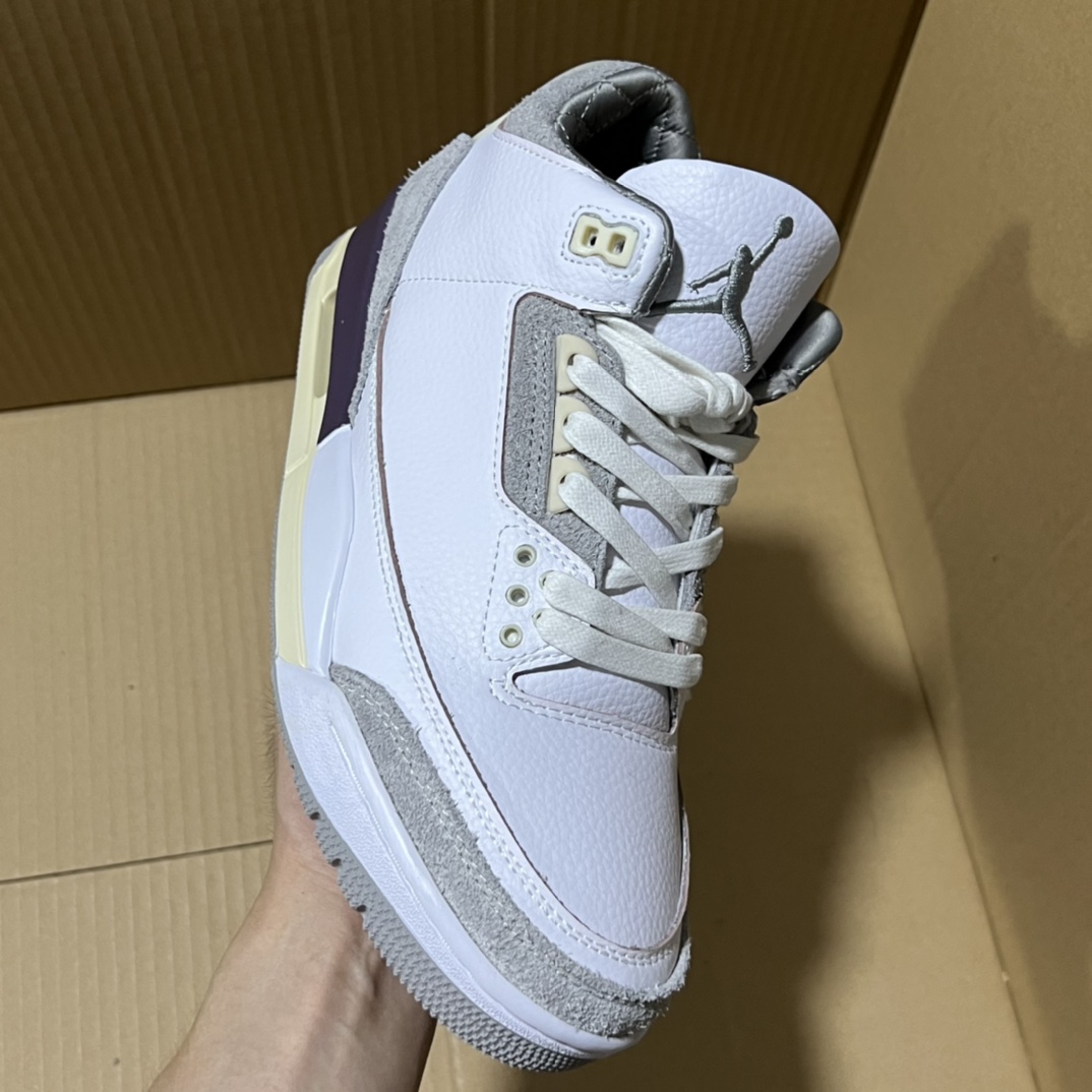 Air Jordan 3 Retro SP Sneakers White Violet Ore DH3434-105 3 i1723741627 3805 0