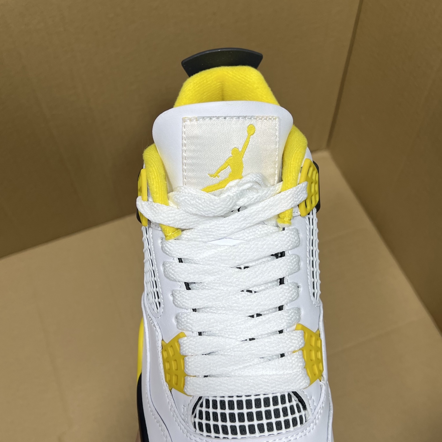 Air Jordan 4 Retro Lightning (2021) Men's Shoe - Premium Quality, Sizes 40-48.5 5 i1746643767782 7734 0 4