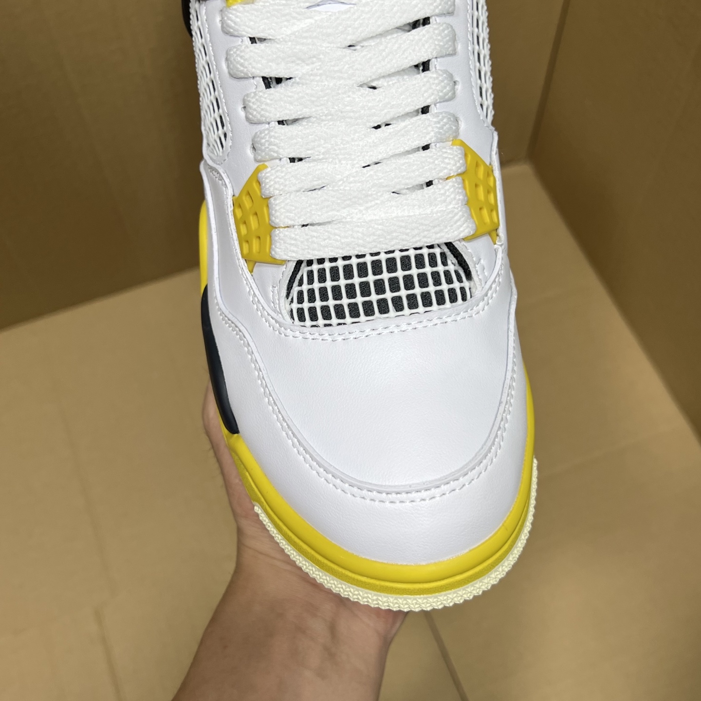 Air Jordan 4 Retro Lightning (2021) Men's Shoe - Premium Quality, Sizes 40-48.5 4 i1746643769444 9096 0 3