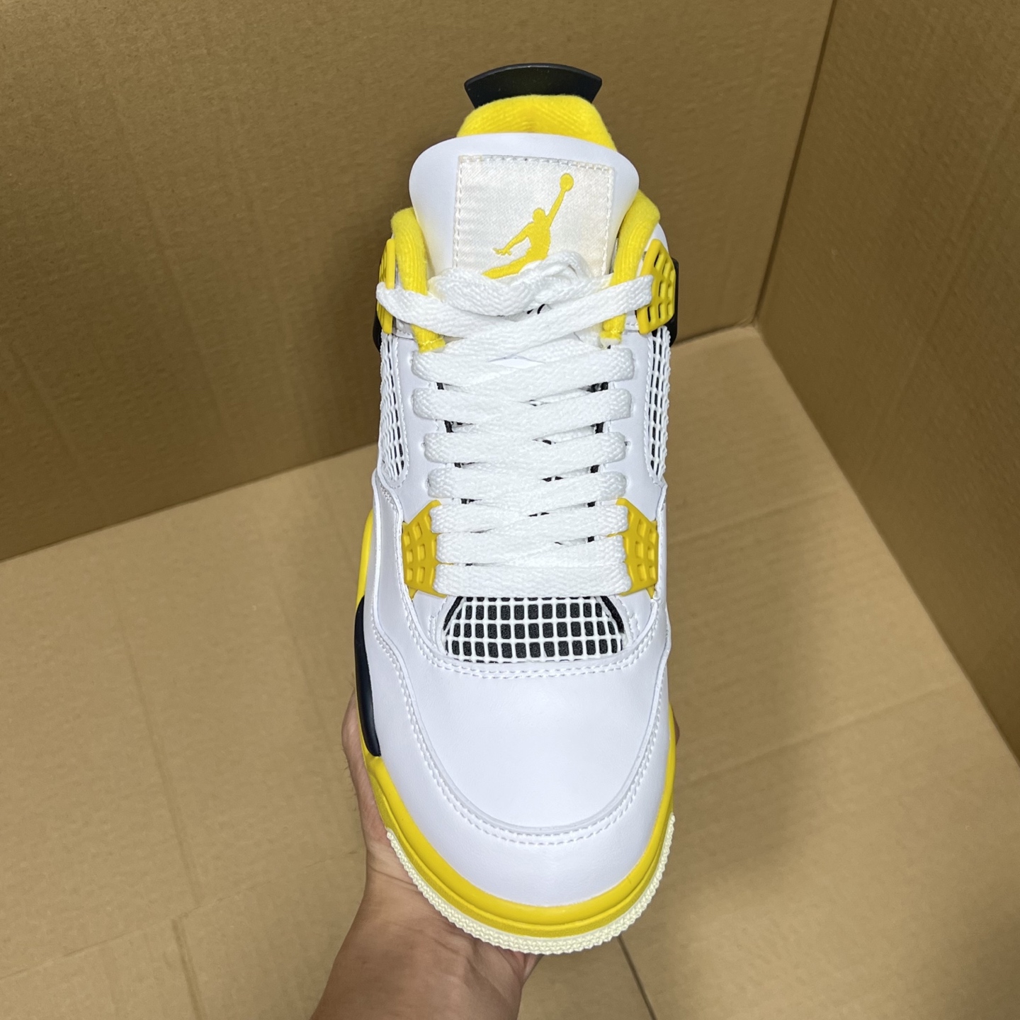 Air Jordan 4 Retro Lightning (2021) Men's Shoe - Premium Quality, Sizes 40-48.5 3 i1746643769453 868 0 2