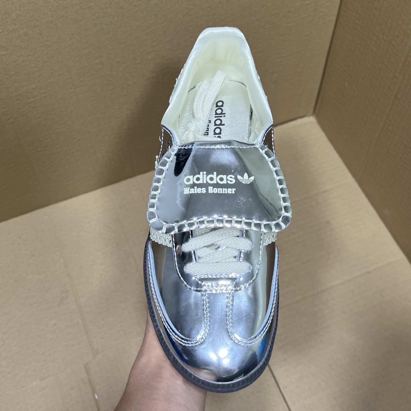 
纯原版-Wales Bonner x AD Originals Samba Classic Silve