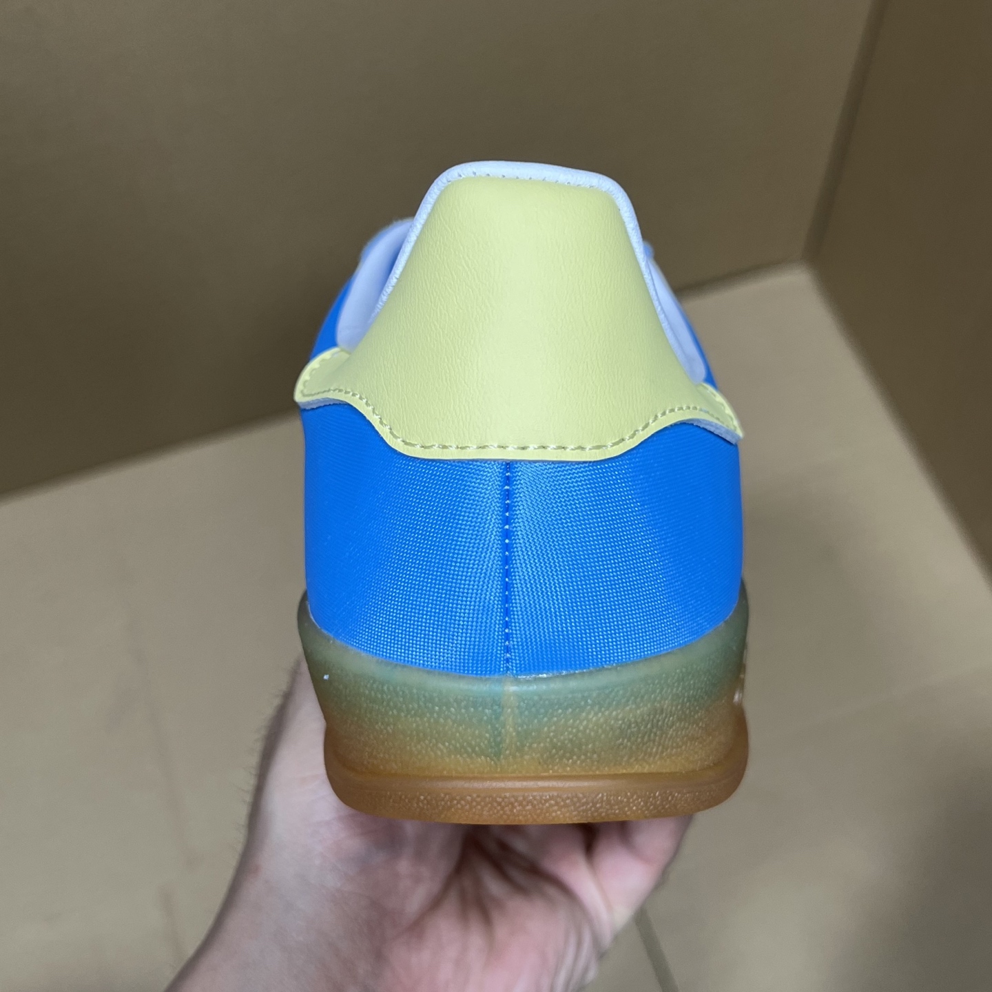  Gazelle Indoor Trainers 德训风板鞋 蓝黄生胶 IE2960  35.5-45