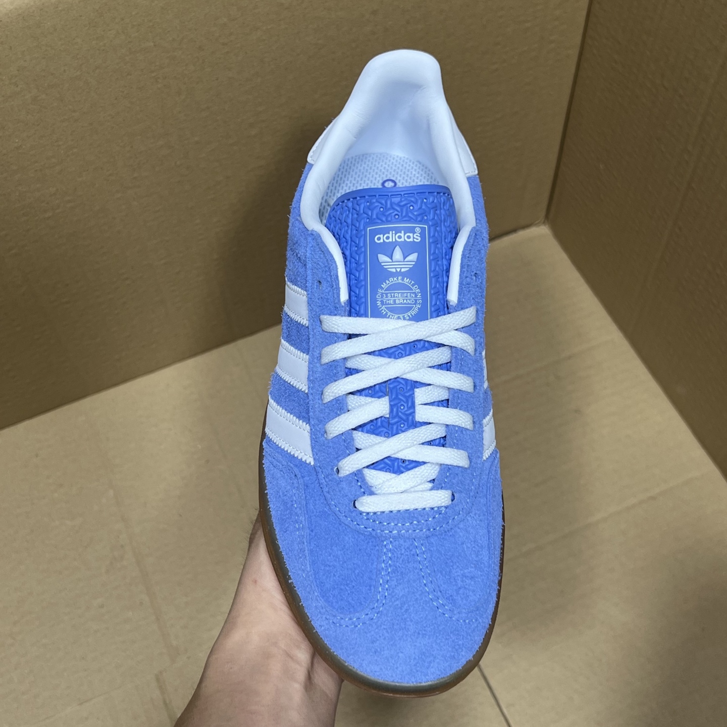   Originals Gazelle Indoor  防 蓝白 HQ871  35.5-45