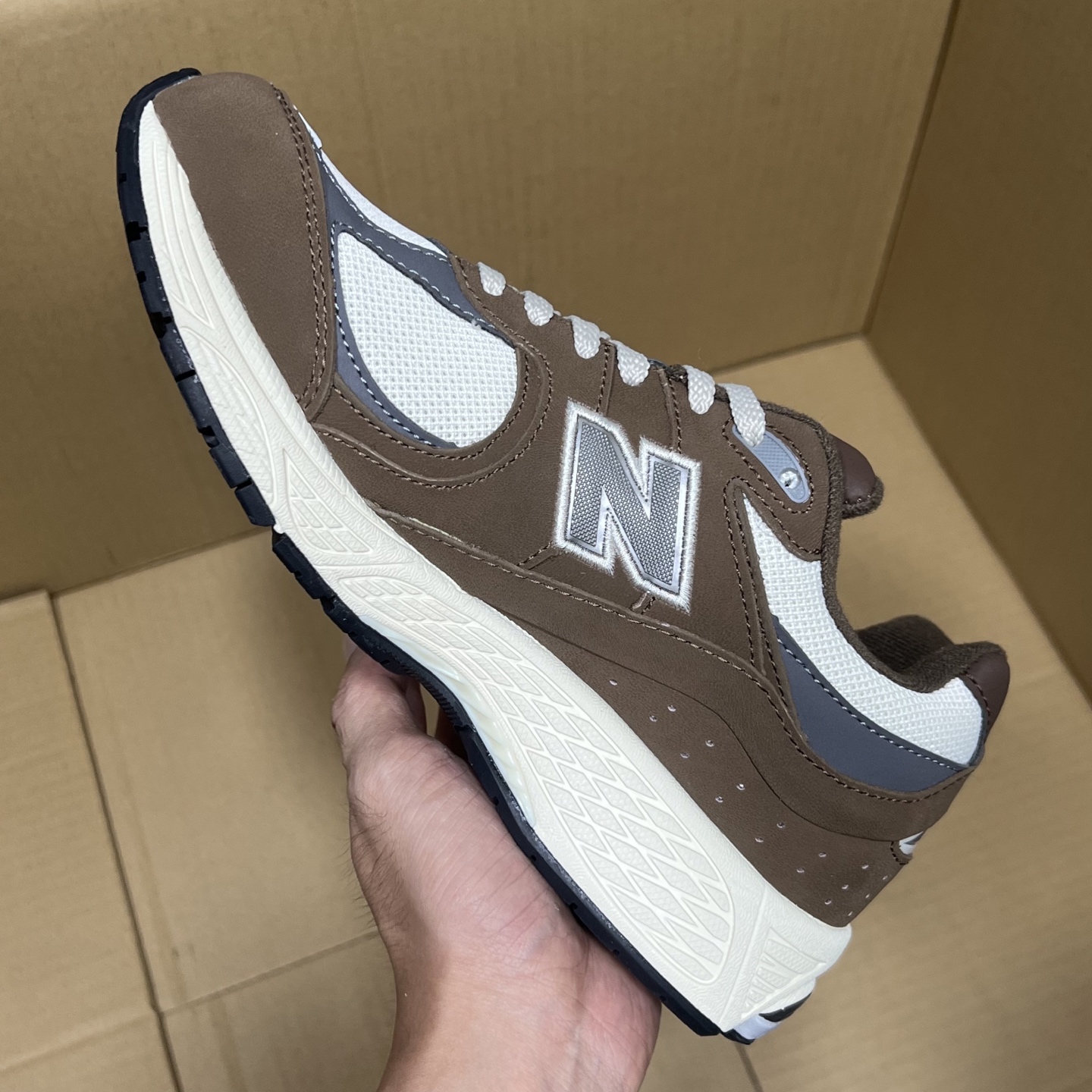 棕灰色 M2002RHS纯原NB2002特价！尺码36-47.5，全码输出！年度重磅纯原福利！之前卖多少